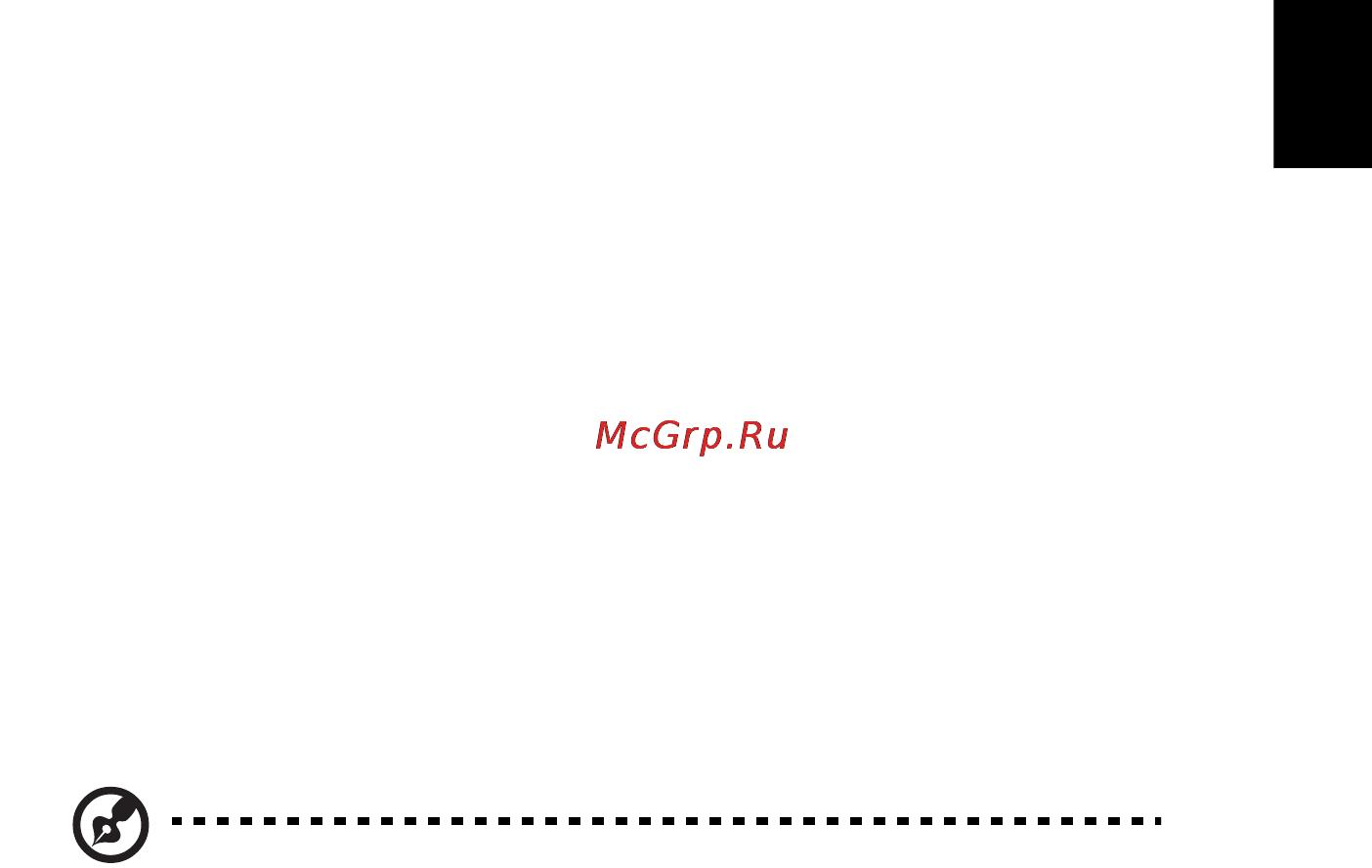 Acer Aspire 8951G-2638G75Bnkk [29/76] Acer bio protection только для определенных моделей