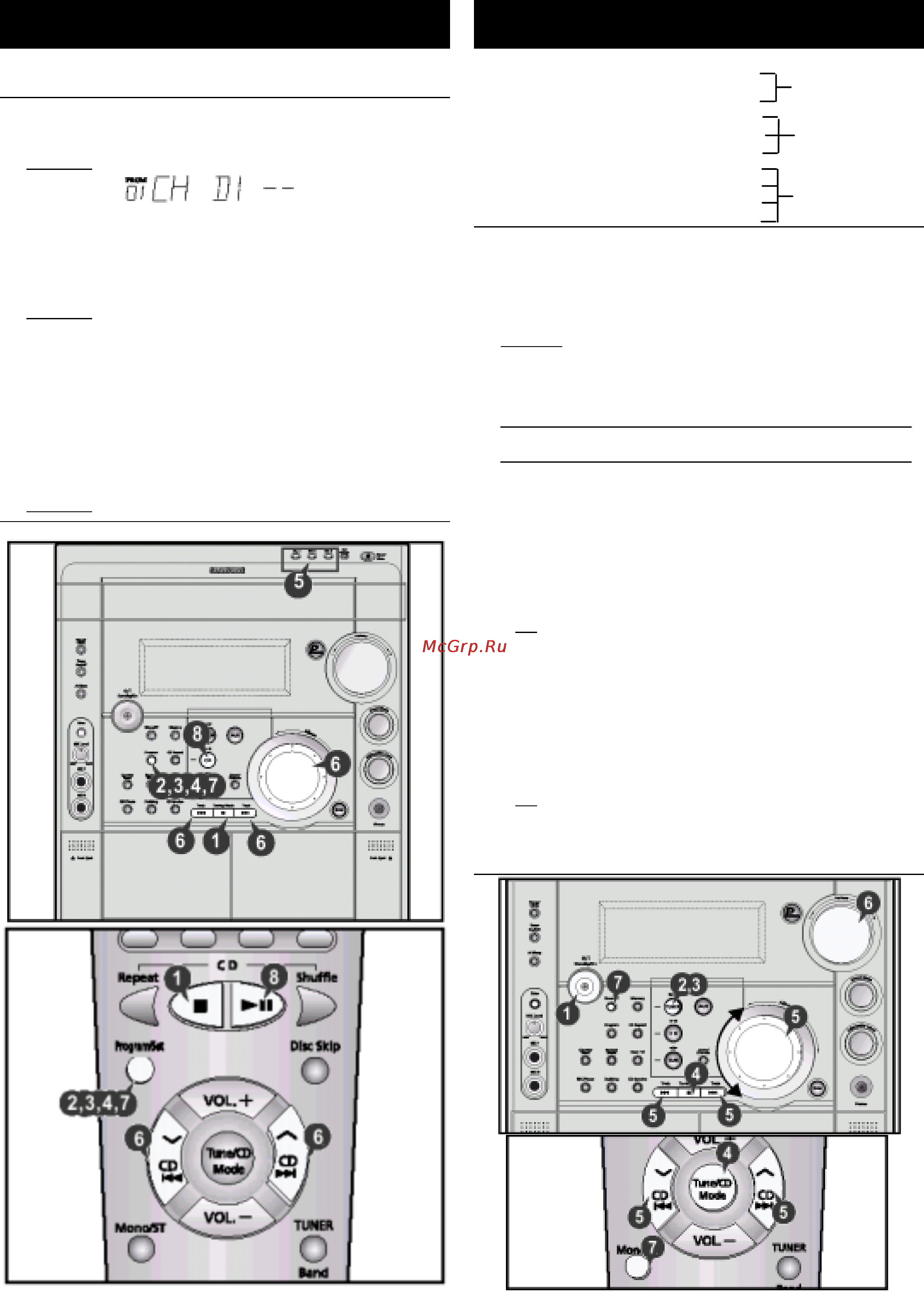 Samsung MAX-ZS730 [16/26] Поиск радиостанций и сохранение настройки на них в памяти системы