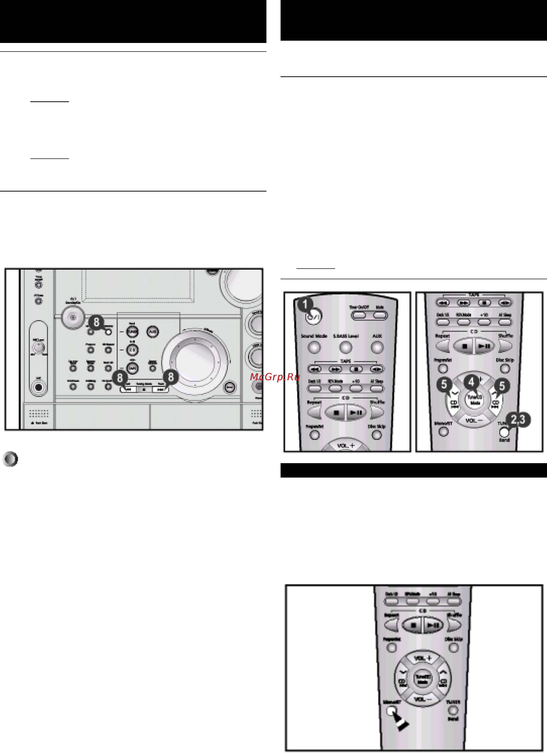 Samsung MAX-ZS720 [17/26] Поиск радиостанций и сохранение настройки на них в памяти системы продолжение