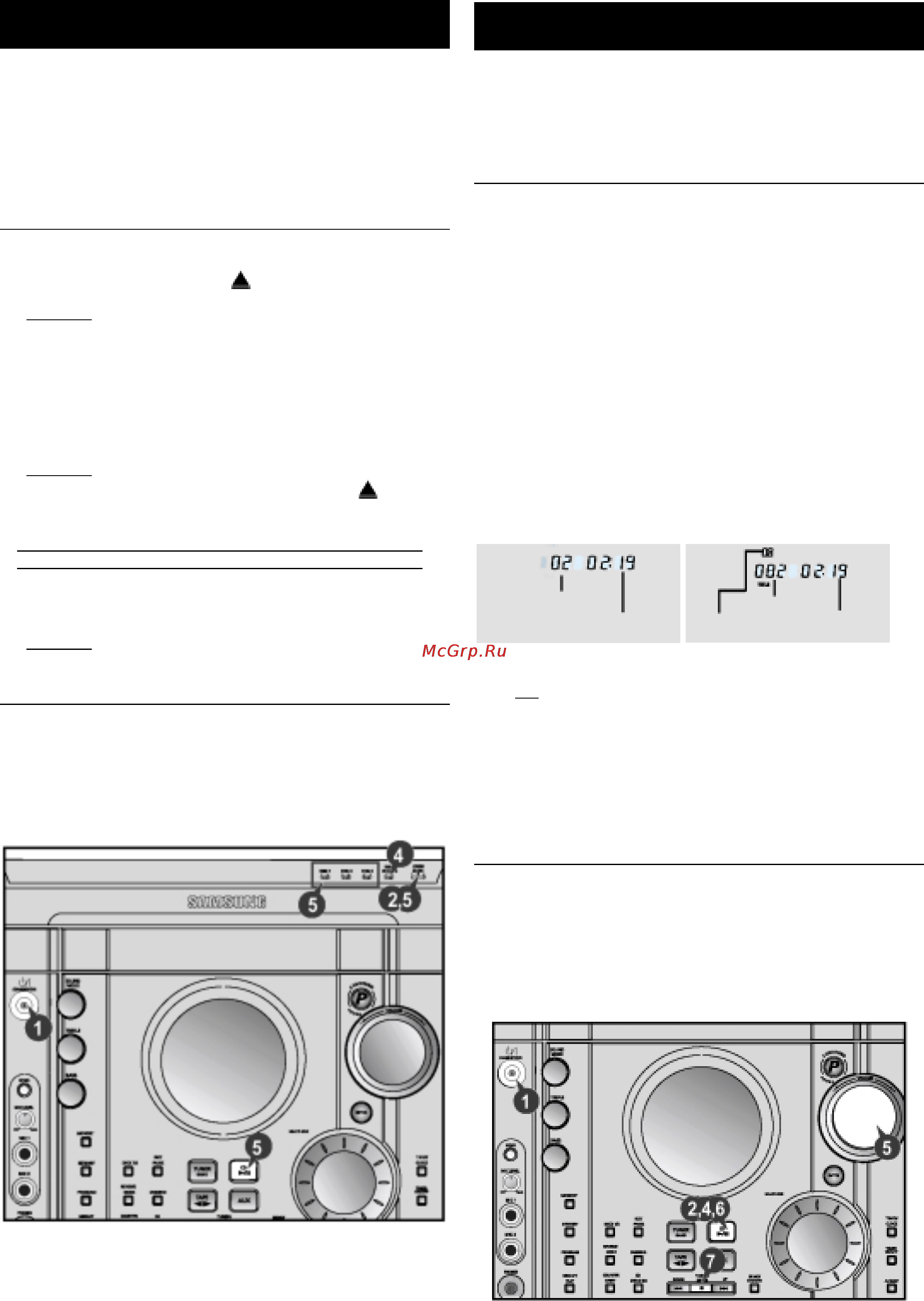Samsung MAX-ZJ650 [11/26] Воспроизведение компакт диска диска mp3 cd