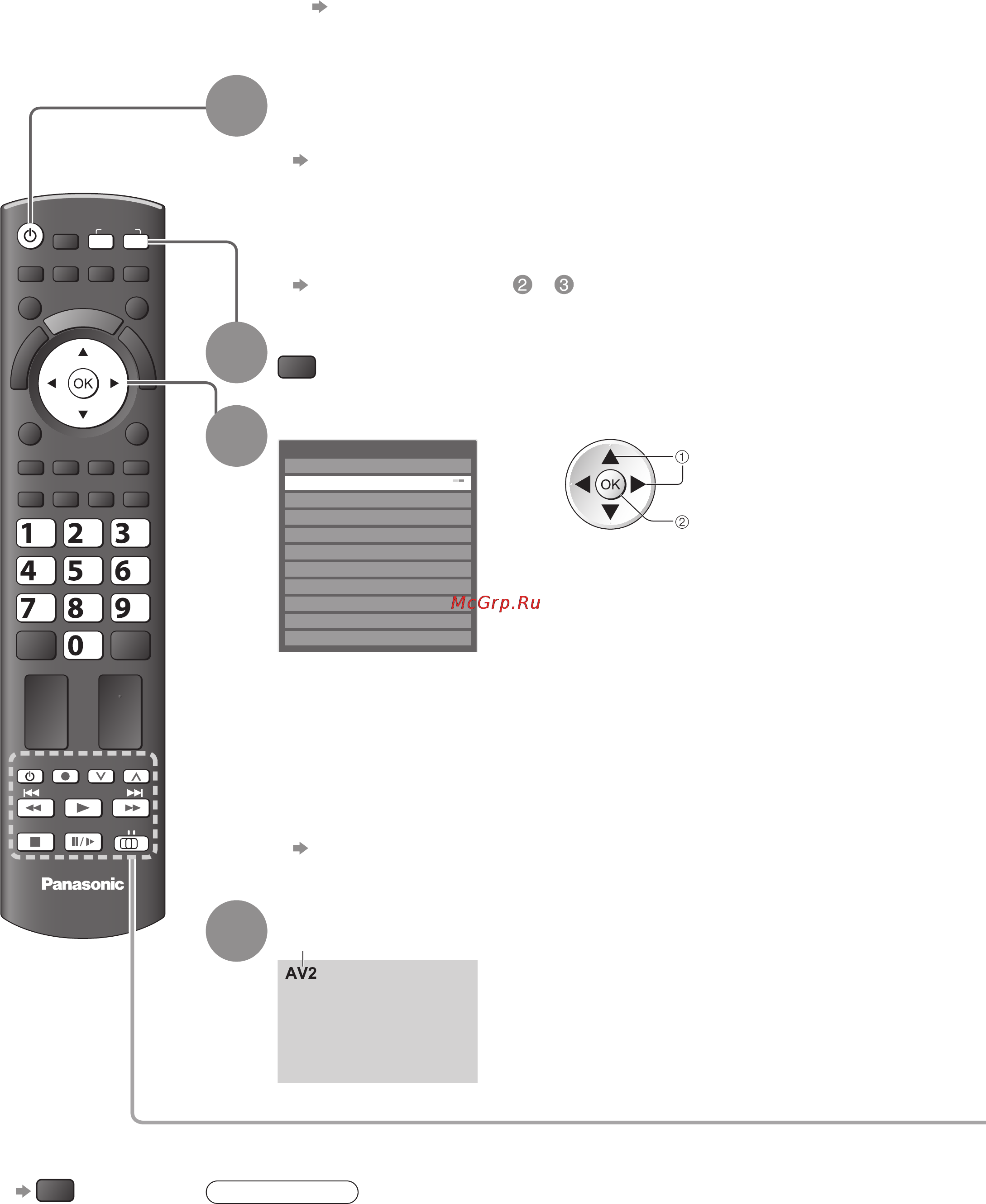 Panasonic TX-PR50VT20 [22/92] Просмотр с внешнего входа