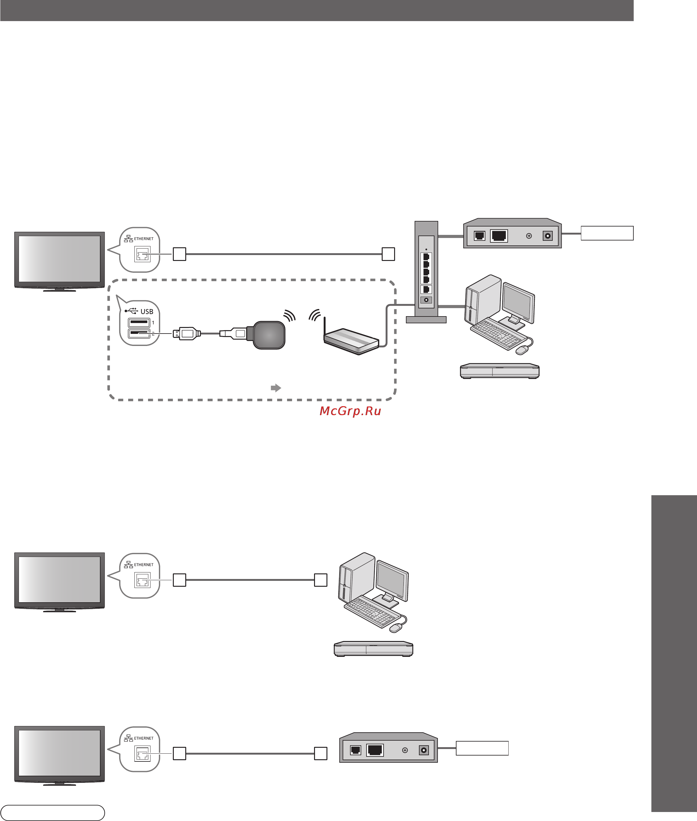 Panasonic TX-PR50VT20 [63/92] Сетевые подключения