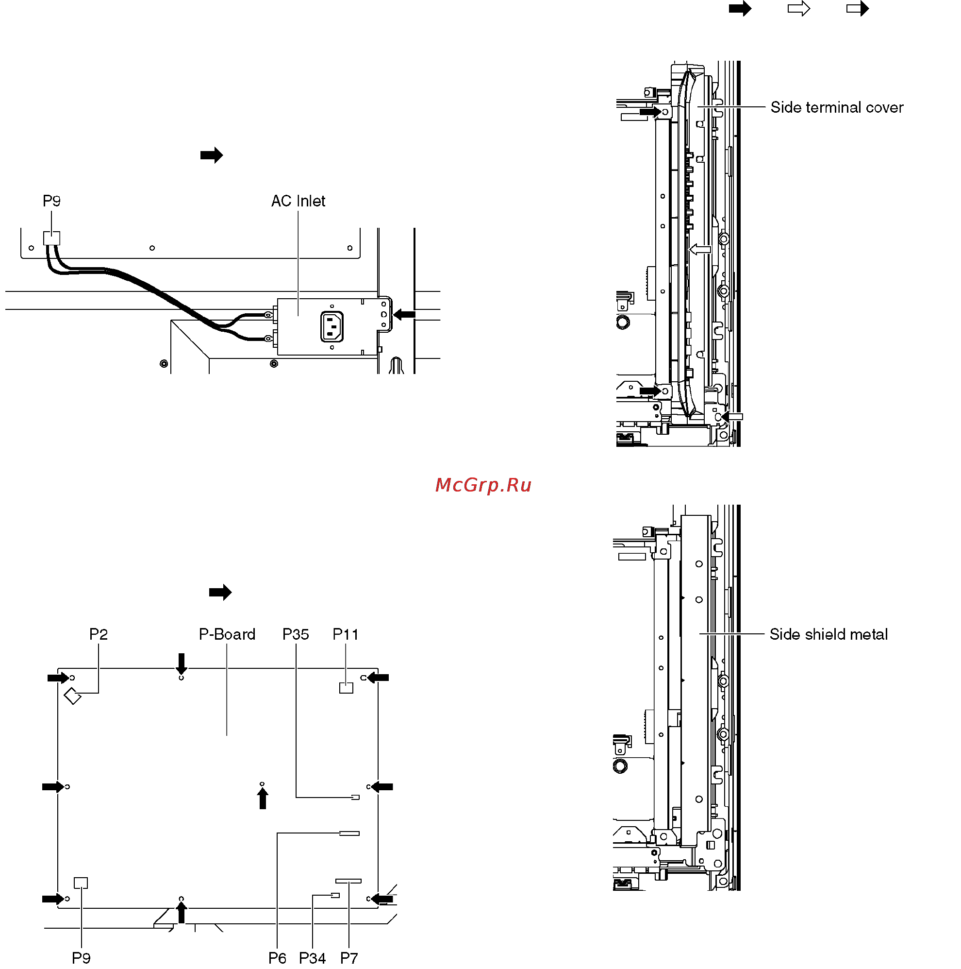 Panasonic TX-PR42U20 [24/117] Disassembly and assembly instructions