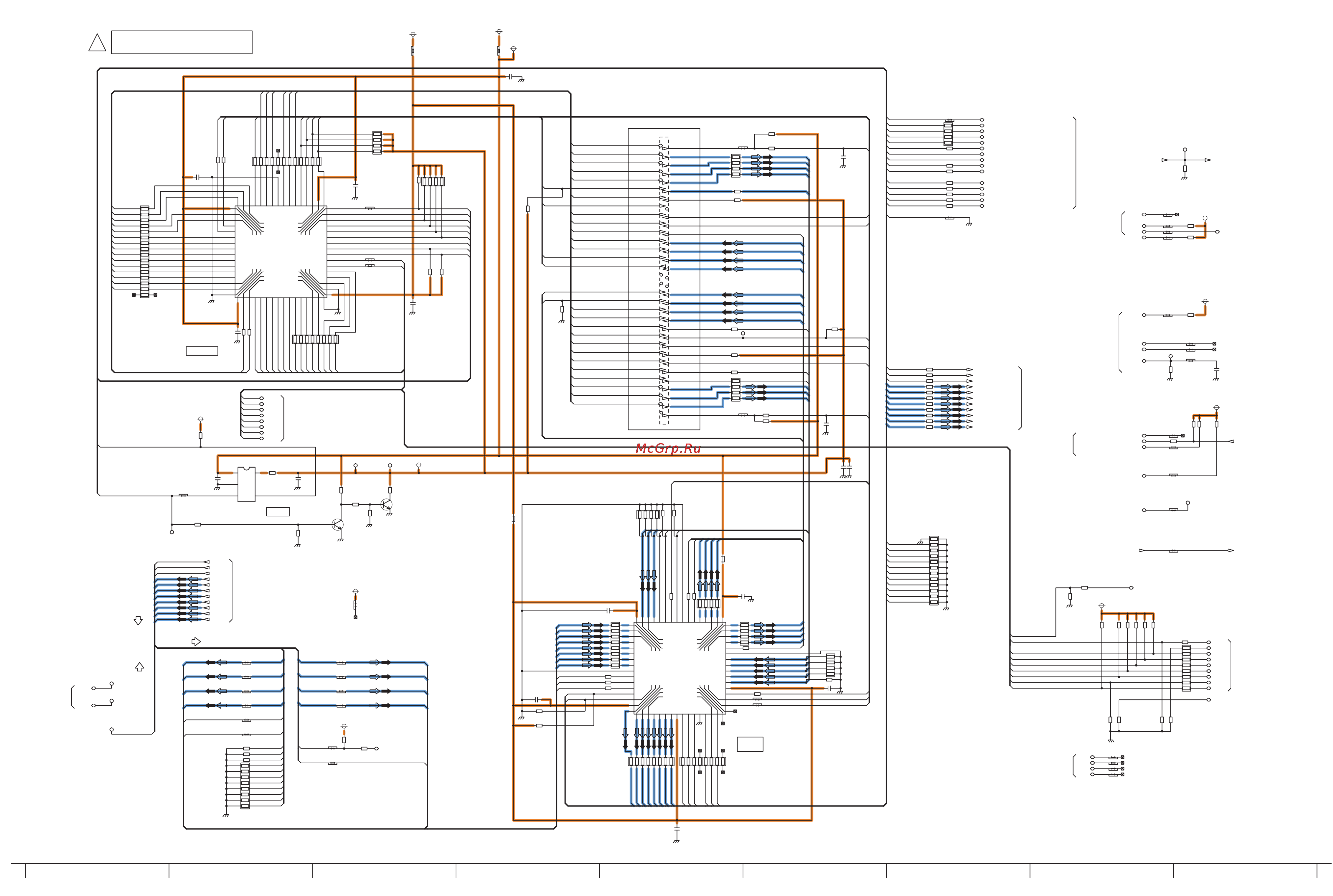 Panasonic TX-PR42U20 [49/117] A board 4 19 schematic diagram