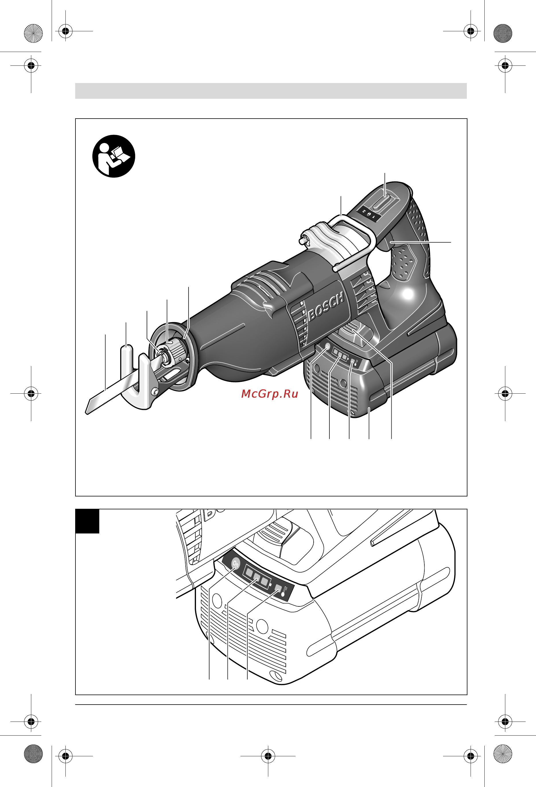 Bosch GSA 36 V-LI 0.601.645.R00 Инструкция по эксплуатации онлайн [4/289] 464