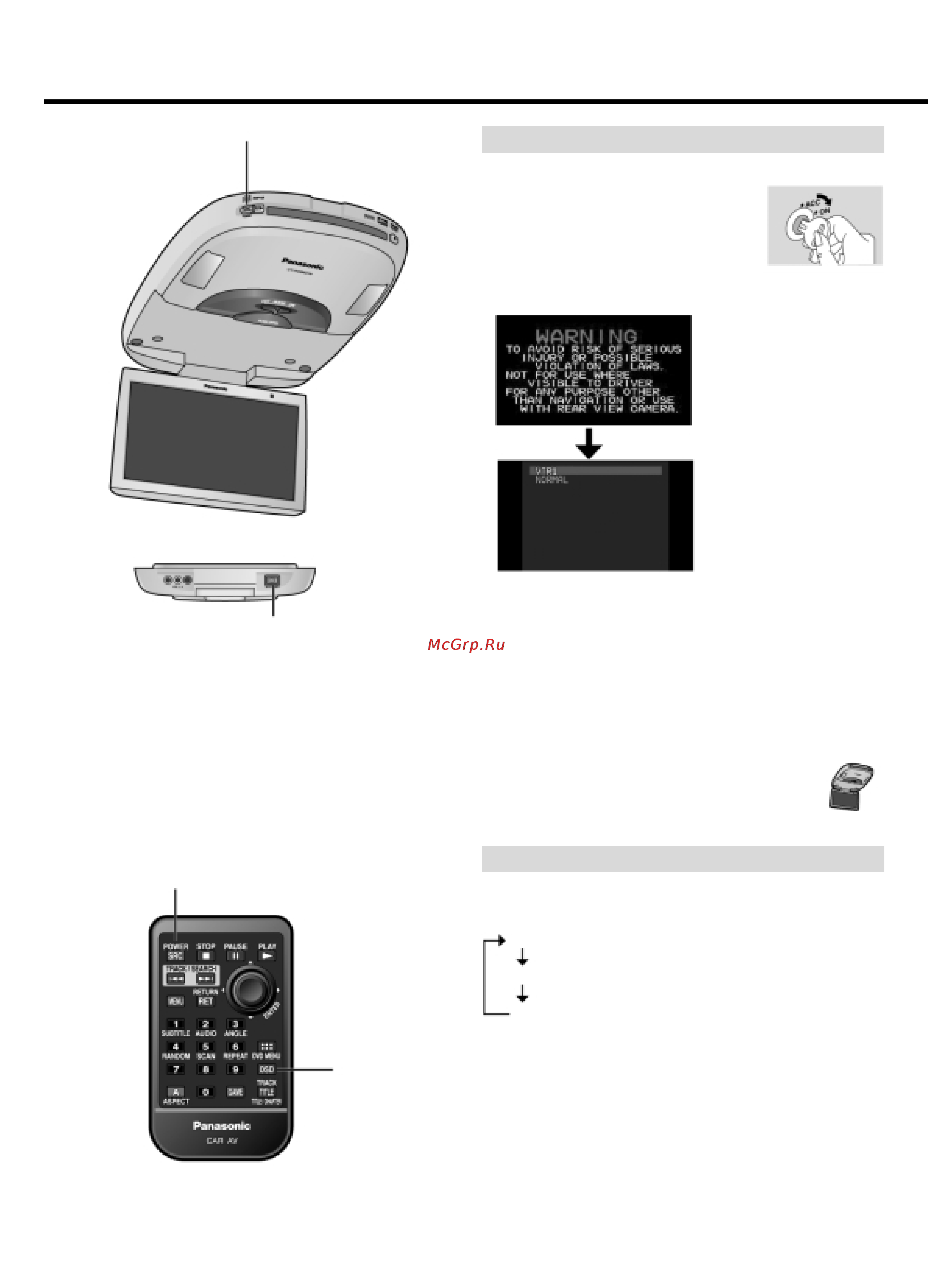 Panasonic CY-VHD9401N [24/60] Питание устройства