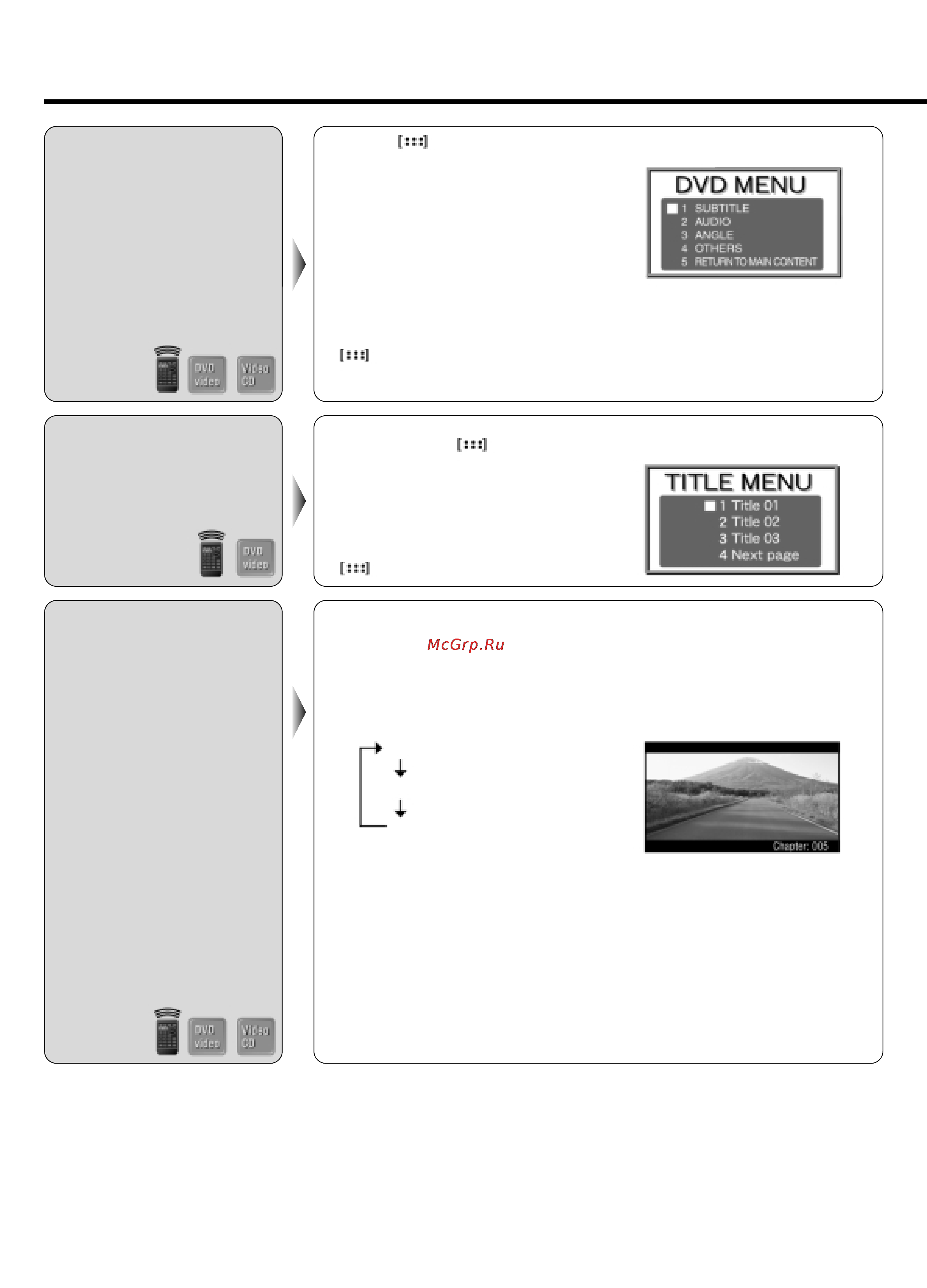 Panasonic CY-VHD9401N [28/60] Меню dvd меню cd