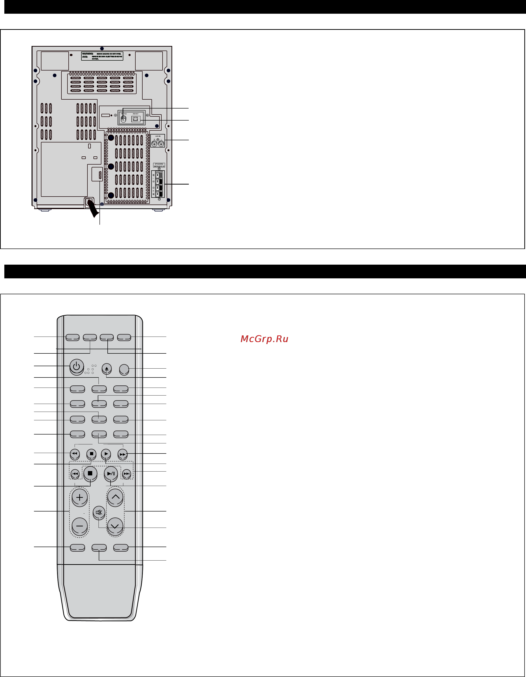 Samsung MAX-T35 [6/25] Вид задней панели