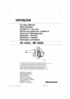 Hitachi RВ14DL HTC-RB14DL Инструкция по эксплуатации