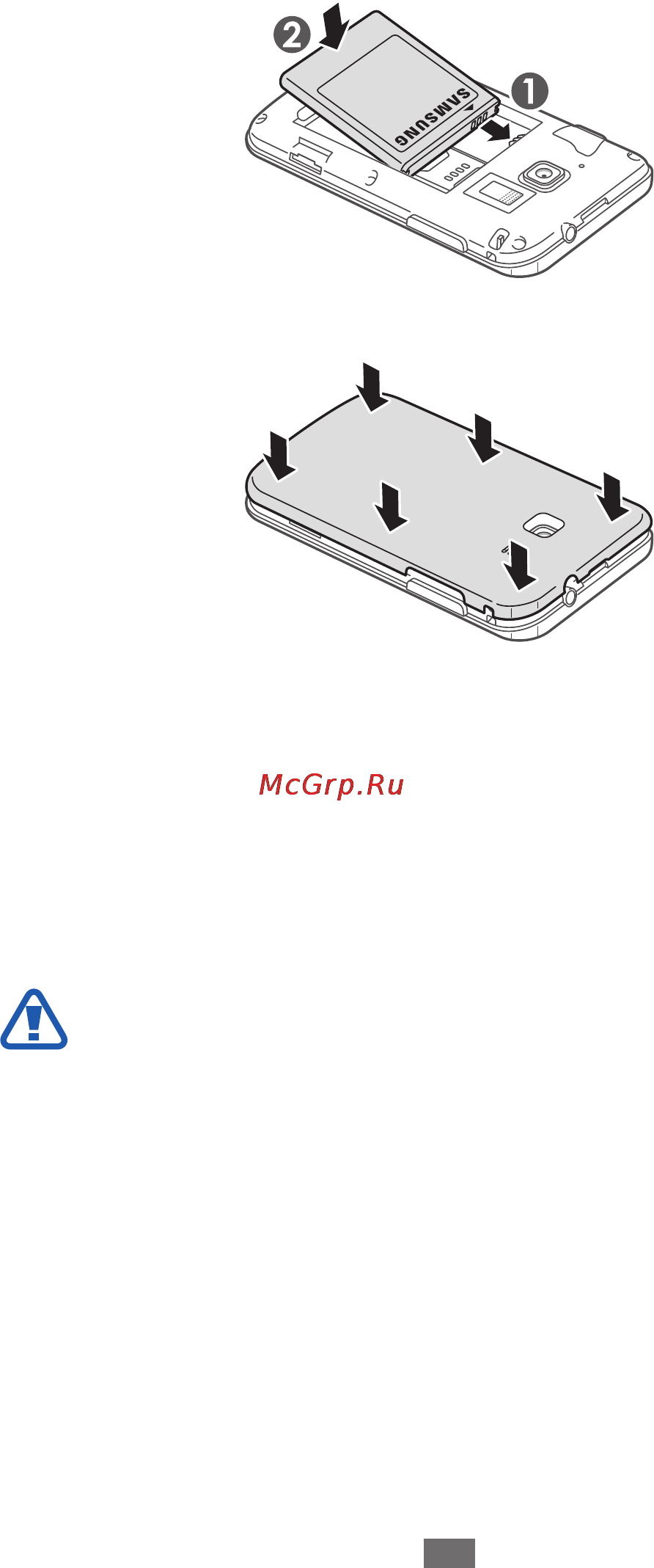 Samsung B5510 [11/141] Зарядка аккумулятора