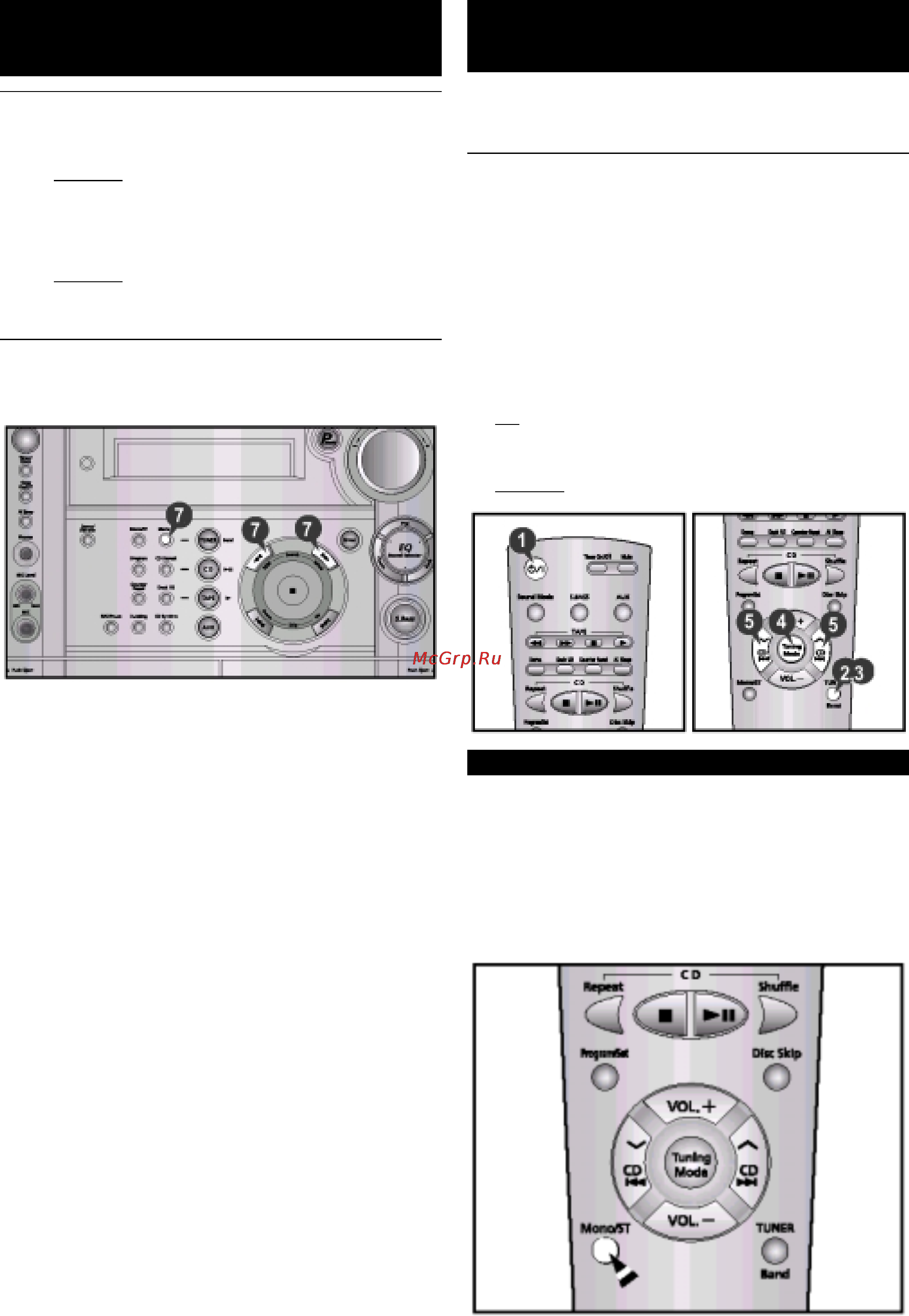 Samsung MAX-S530 [14/23] В режиме тюнера