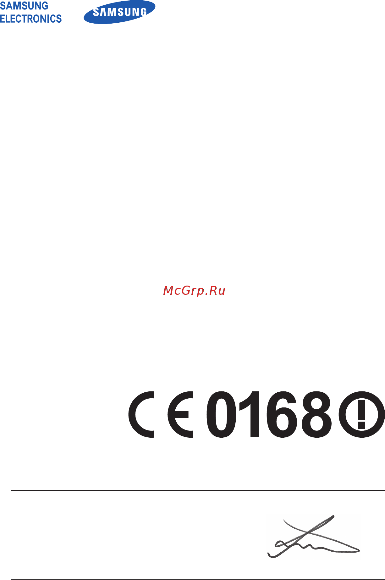 Samsung S8600 Wave 3 [156/156] Декларация соответствия r tte