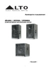 Alto SR400A Инструкция по эксплуатации