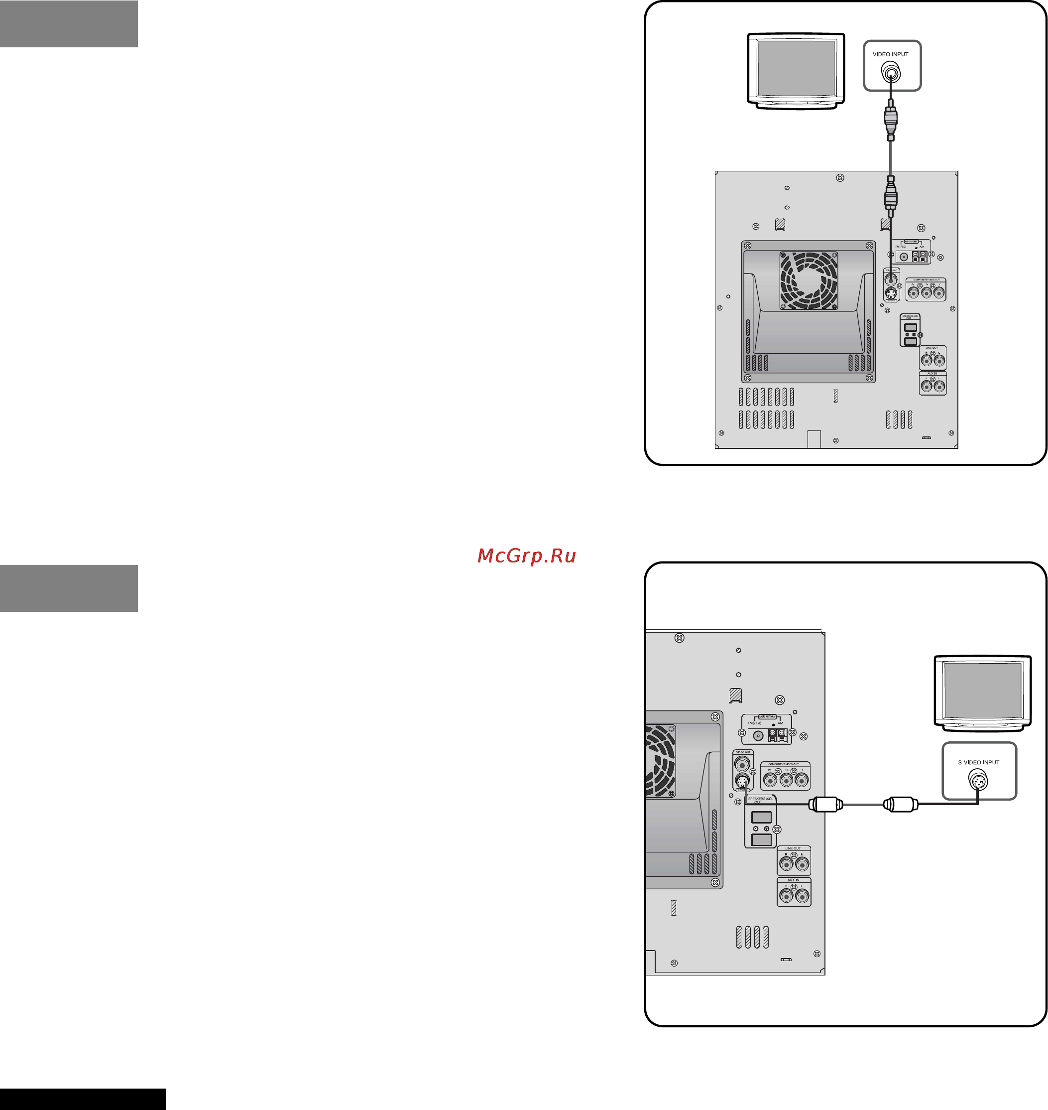 Samsung MAX-KT65 [12/81] Подсоединение системы к телевизору