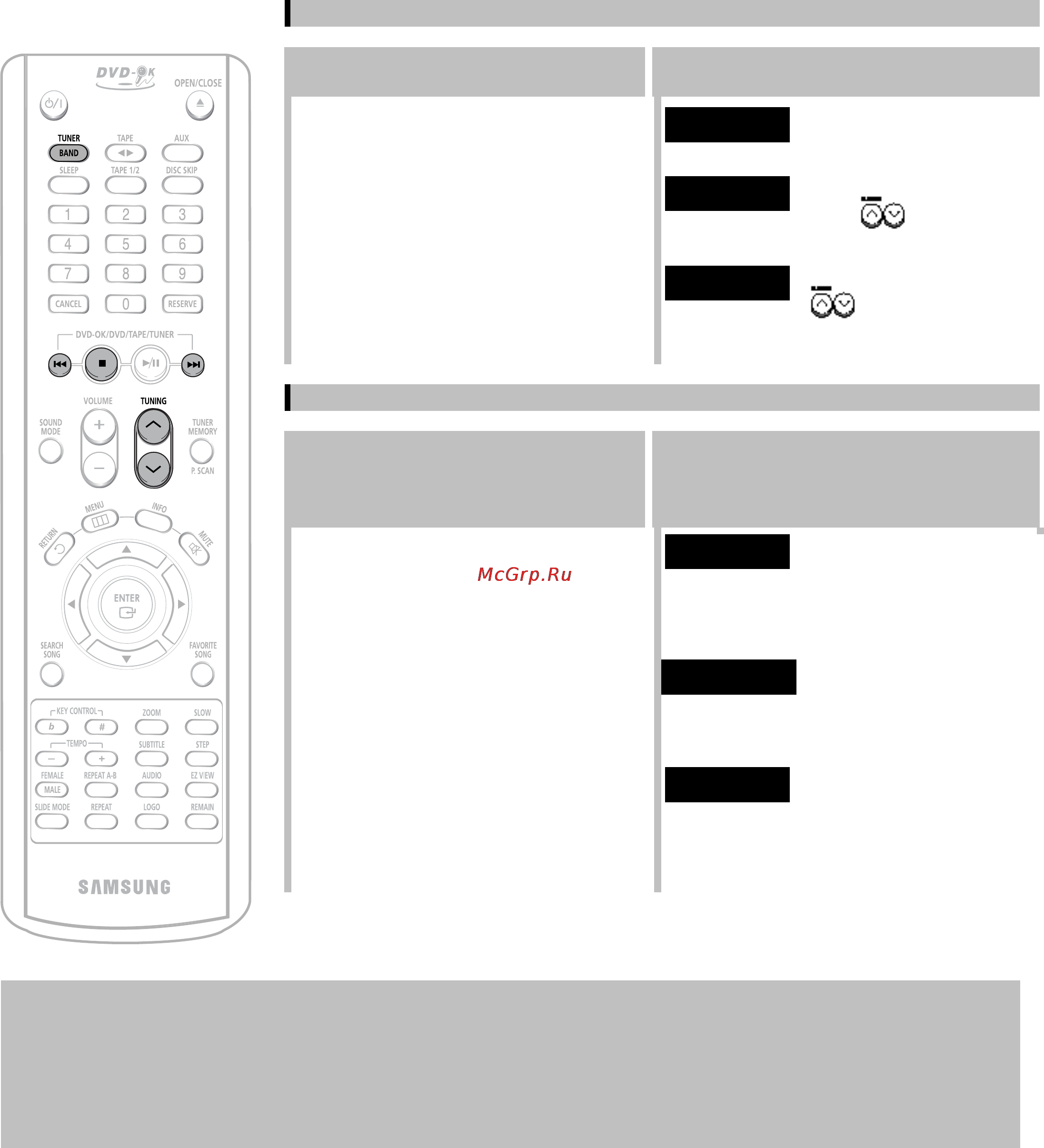 Samsung MAX-KT65 [60/81] Прослушивание передач радиостанций