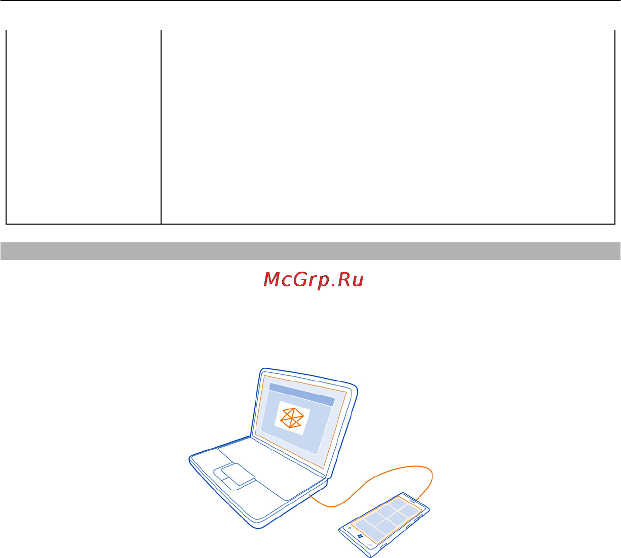 Nokia lumia 800 [19/94] Настройка телефона на синхронизацию с компьютером
