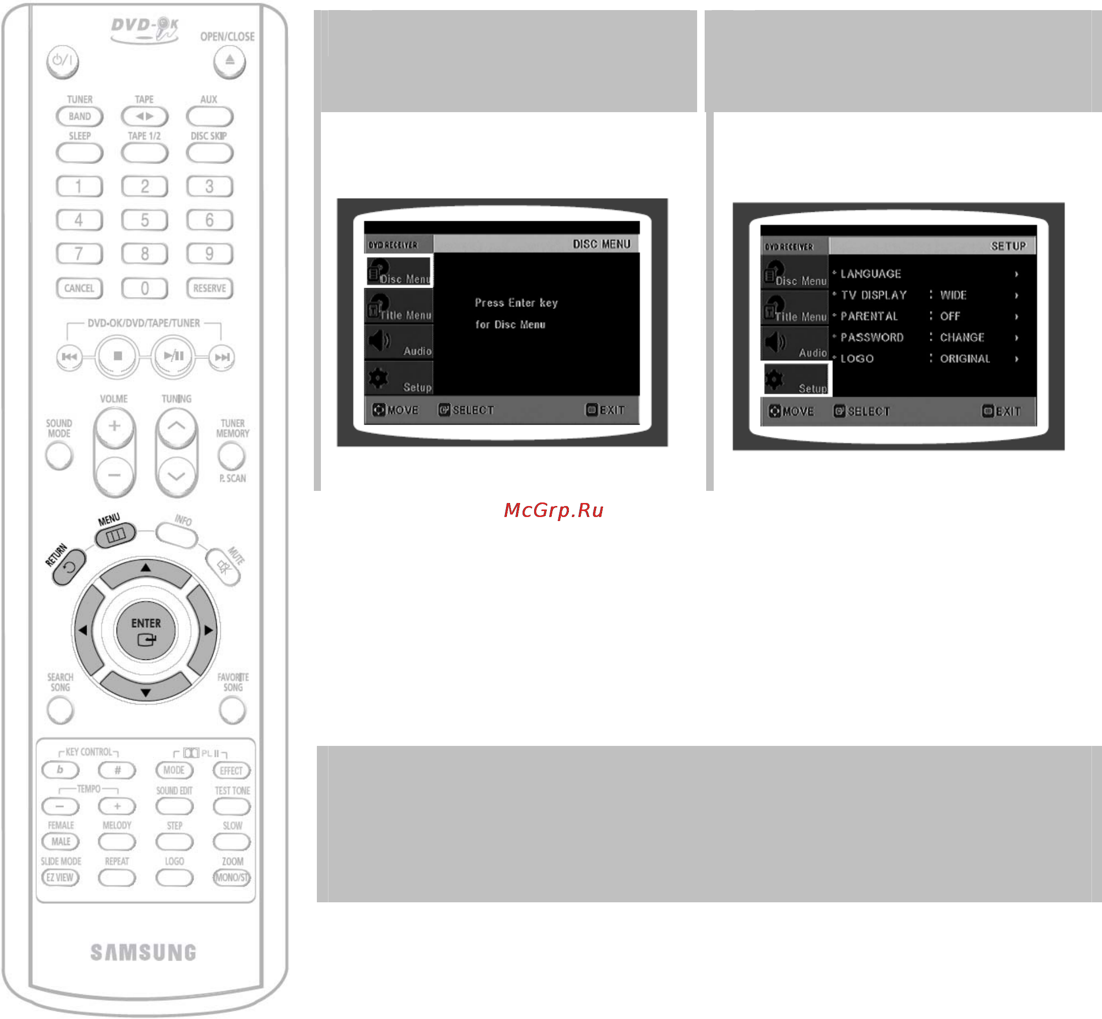 Samsung MAX-KJ750W [36/93] Установка языка