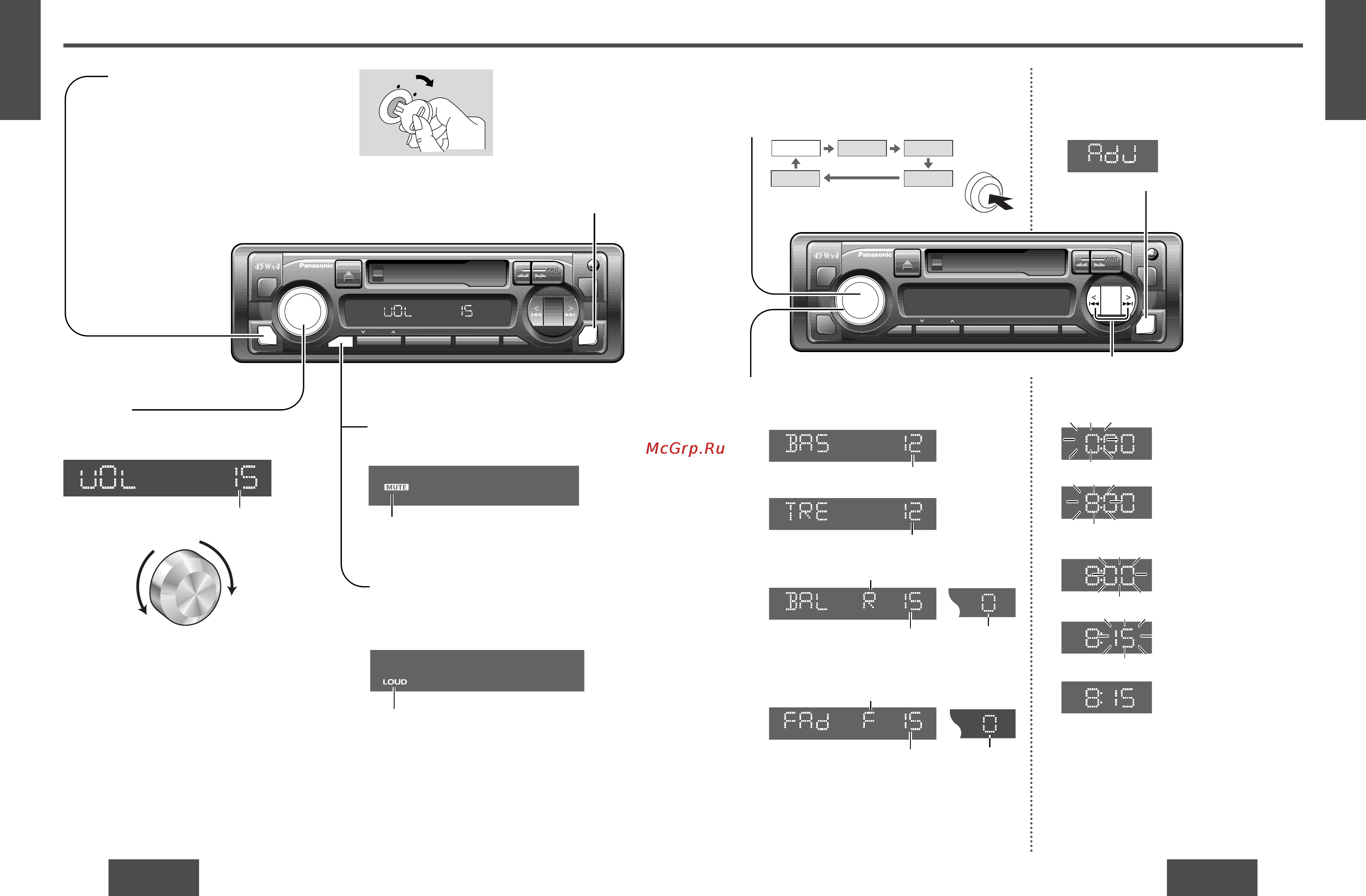 Panasonic CQ-RG133W [4/23] General