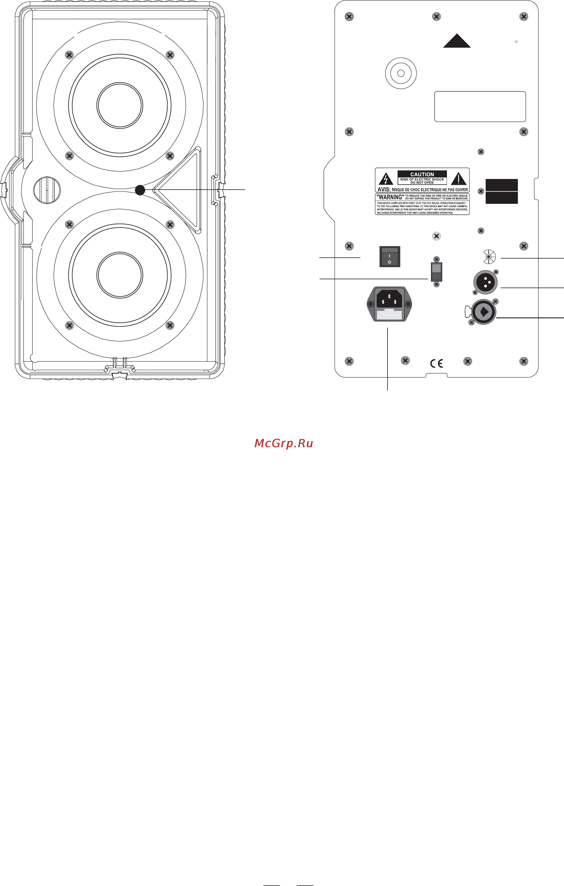 Alto M4A [4/10] For m series active monitor speakers