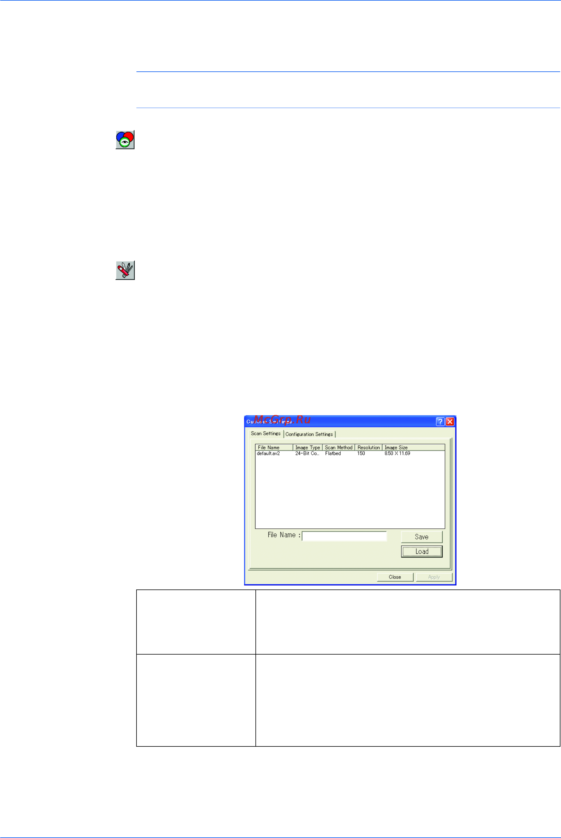 Kyocera FS-1116MFP [54/106] Примечание