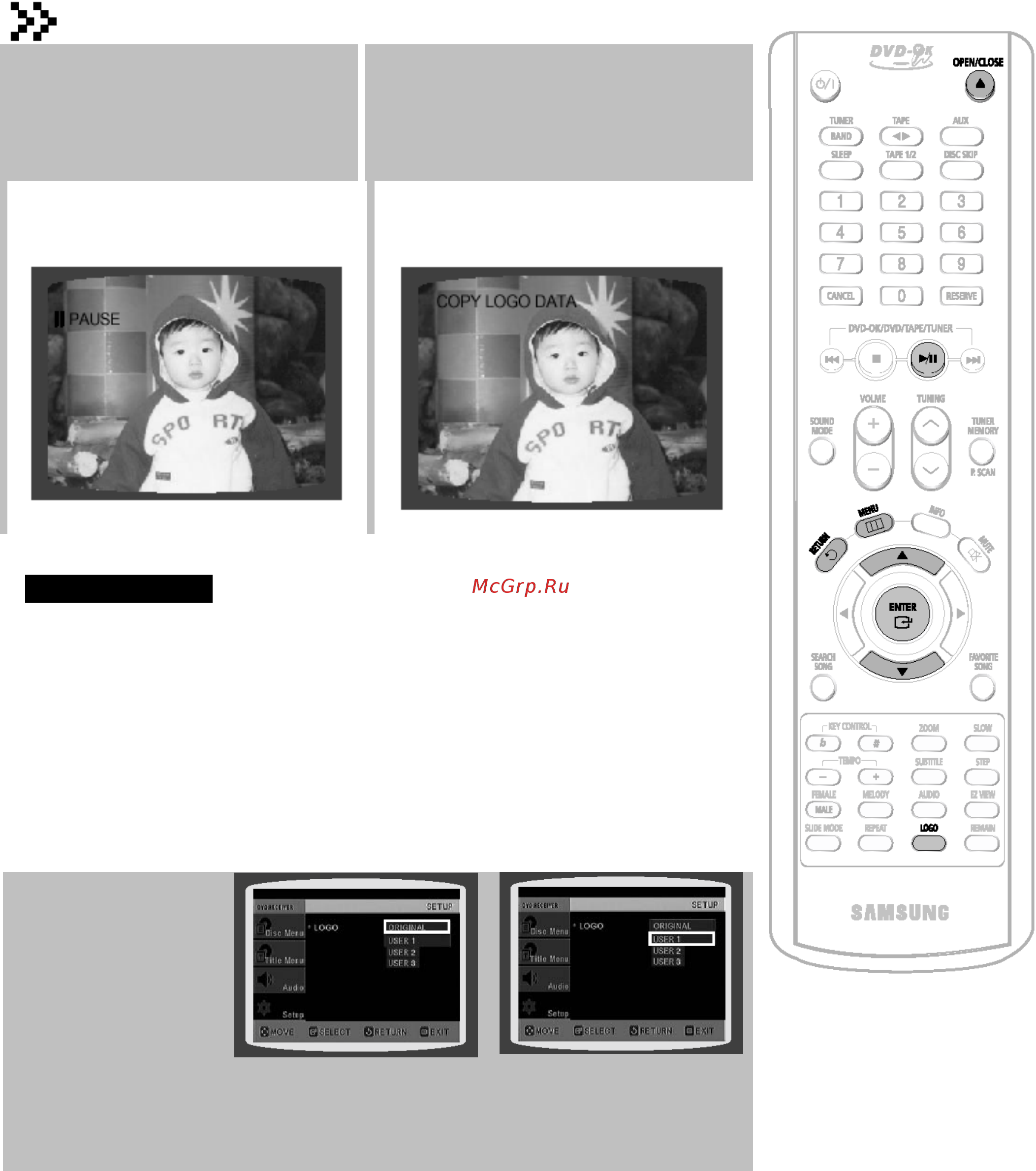 Samsung MAX-KJ630 [38/79] Установка фонового рисунка