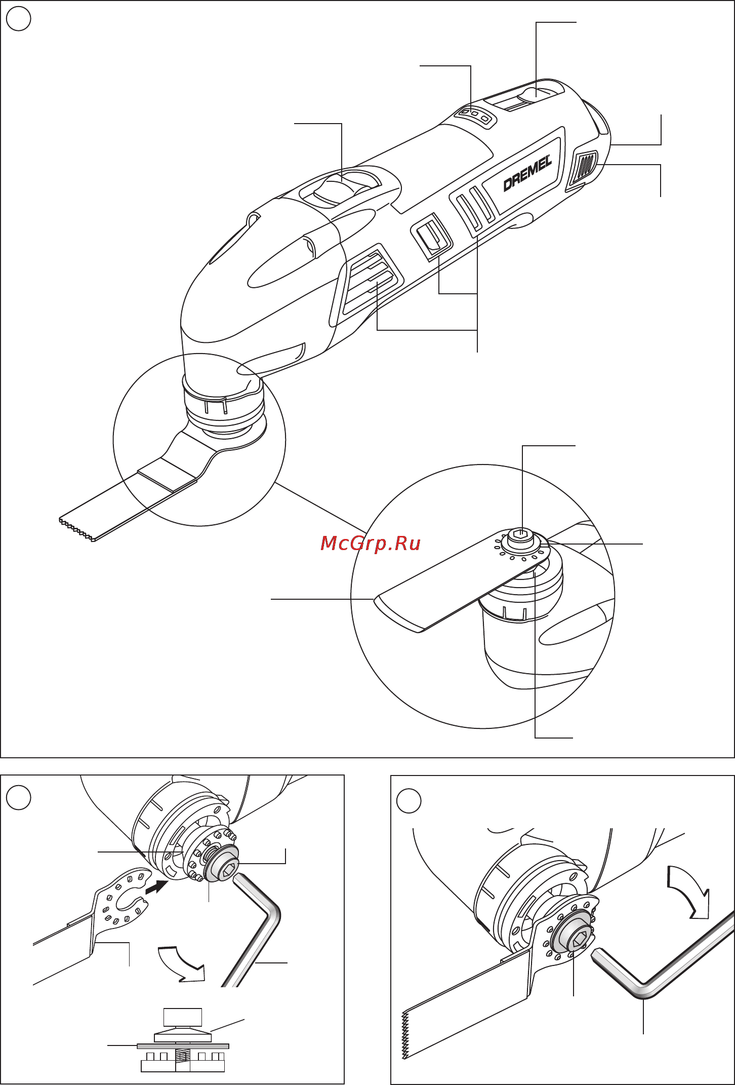 Dremel MULTI-MAX 8300 F0138300JC Инструкция по эксплуатации онлайн [2/120] 590