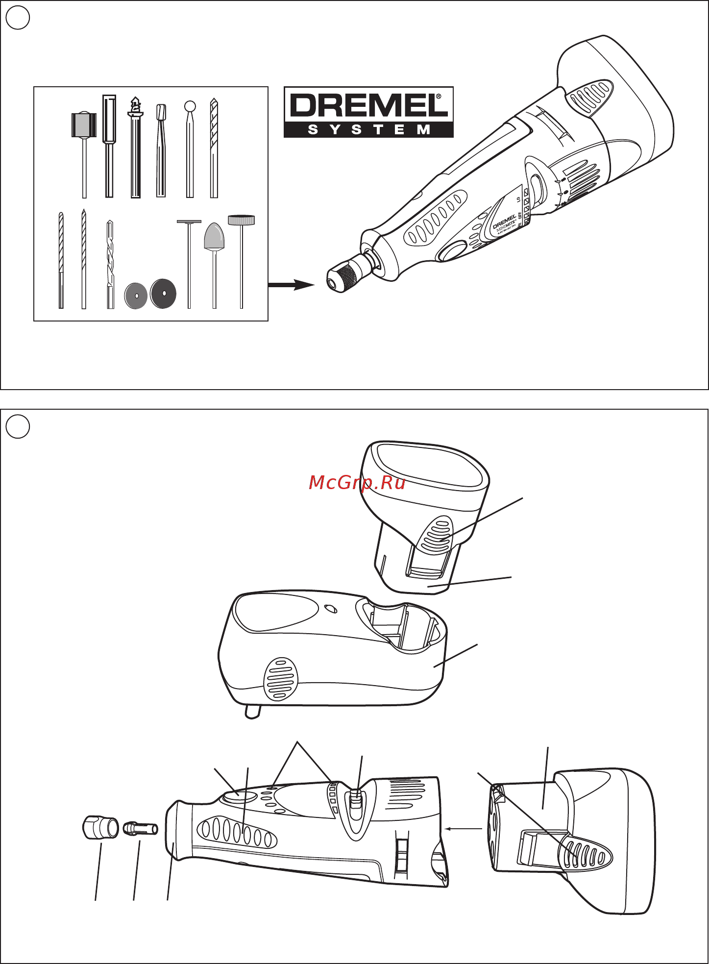 Dremel 7700 F0137700JC Инструкция по эксплуатации онлайн [2/100] 599