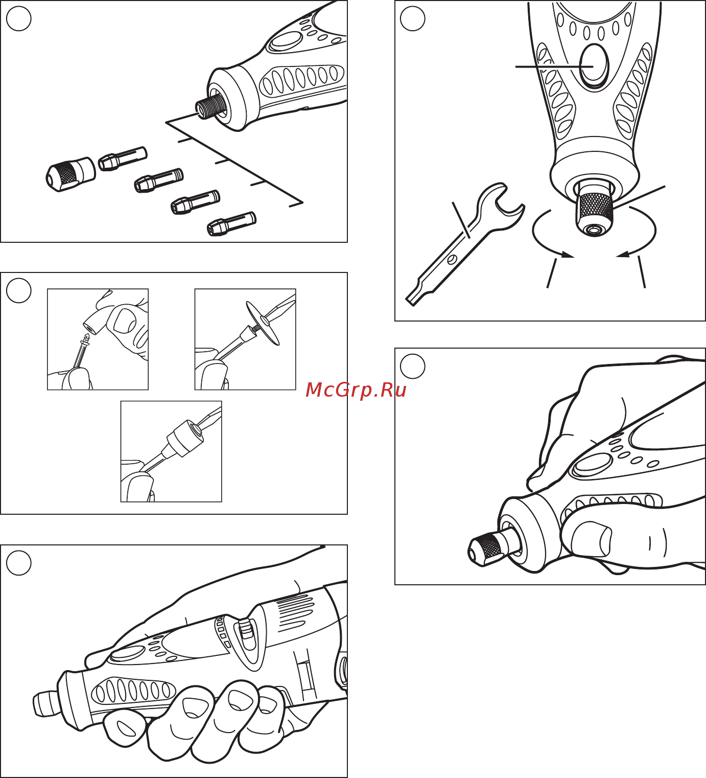 Dremel 7700 F0137700JC Инструкция по эксплуатации онлайн [3/100] 599