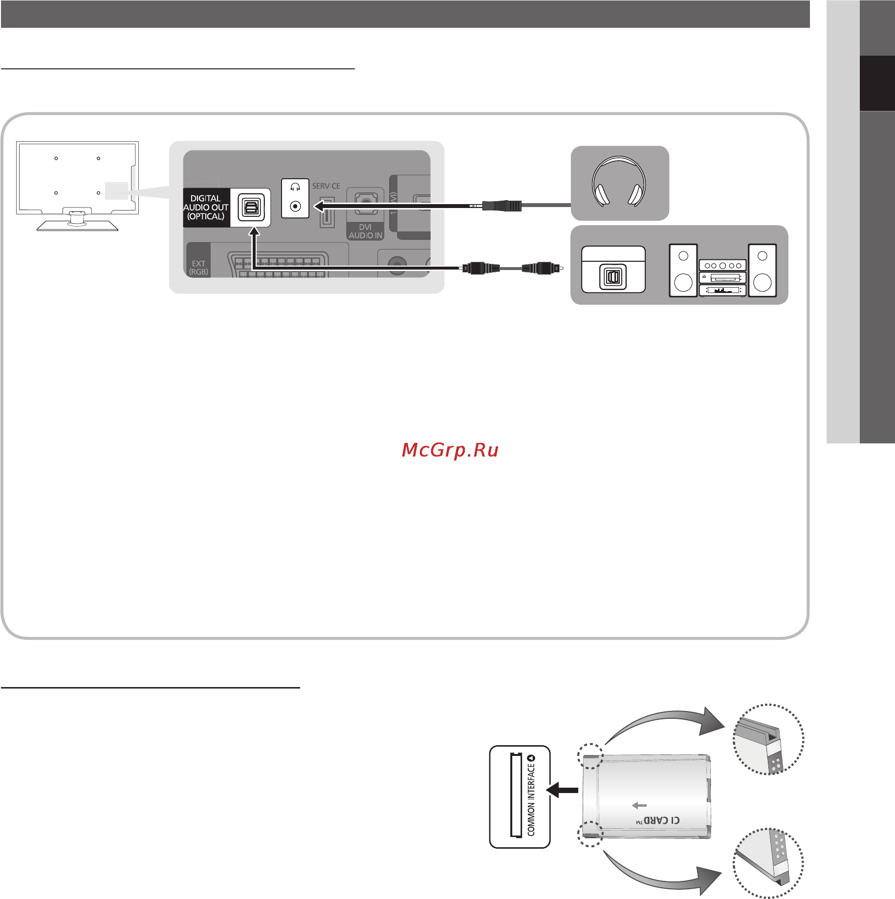 Samsung PS50C433 [9/161] Connections