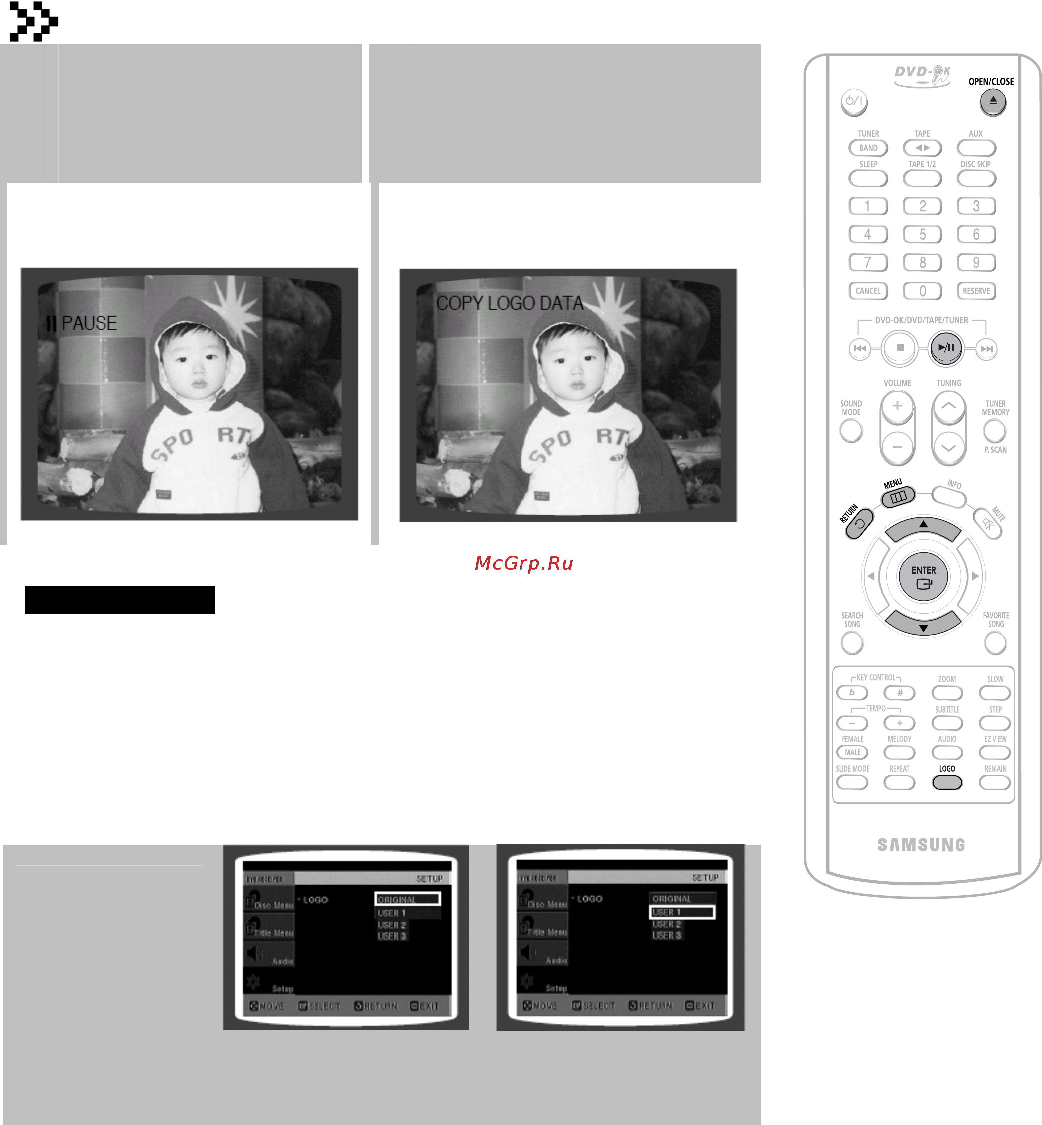 Samsung MAX-KC650 [38/79] Установка фонового рисунка