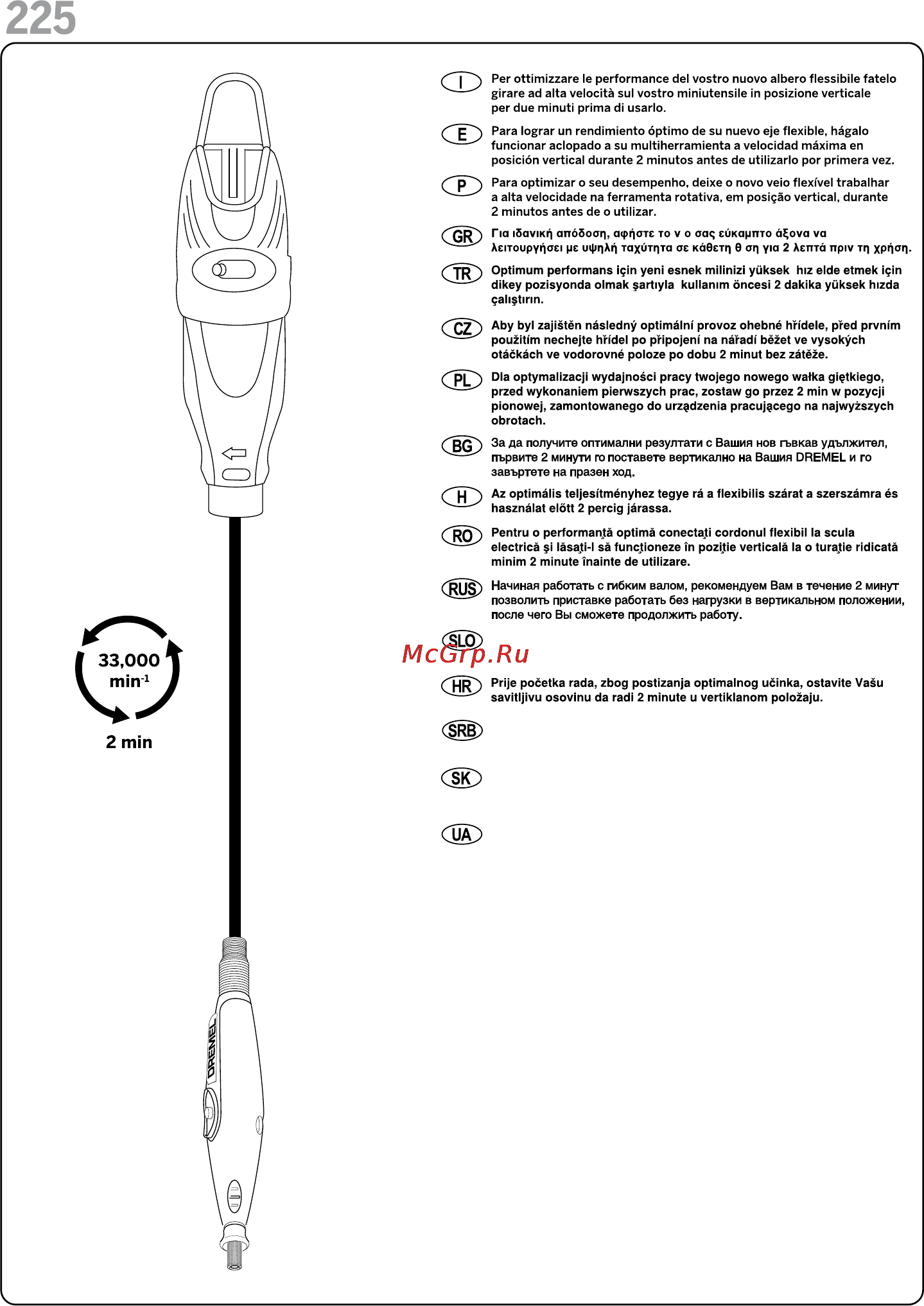 Dremel 8200 F0138200JF Инструкция по эксплуатации онлайн [4/140] 606
