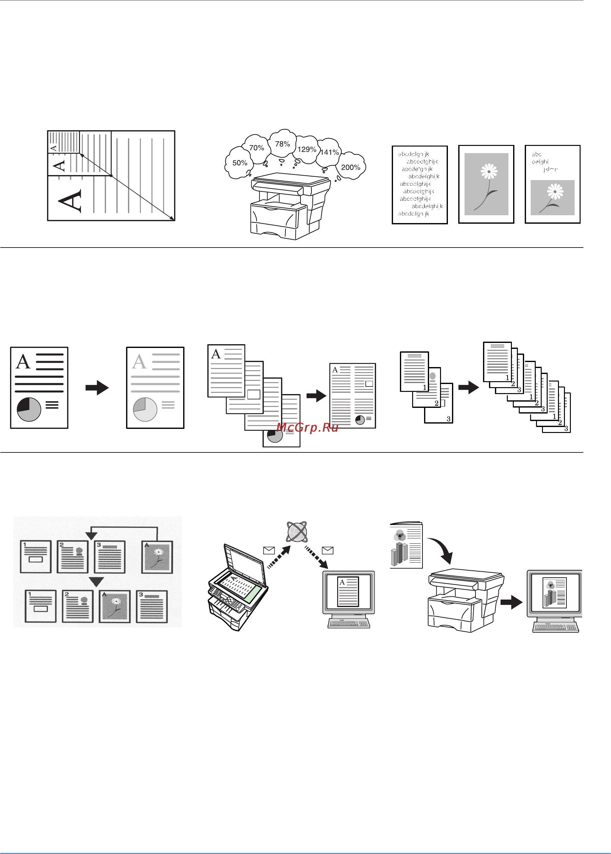 Kyocera FS-1118MFP [3/94] Использование расширенных функций аппарата
