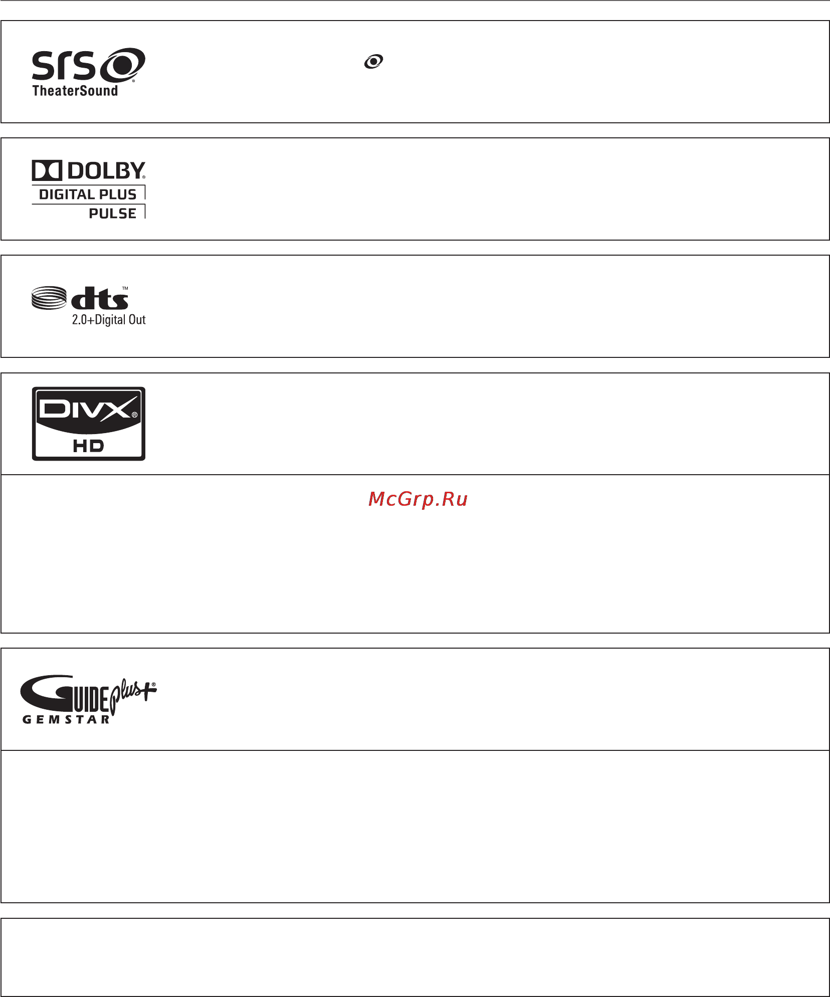 Samsung PS50C6900 [60/248] Other information