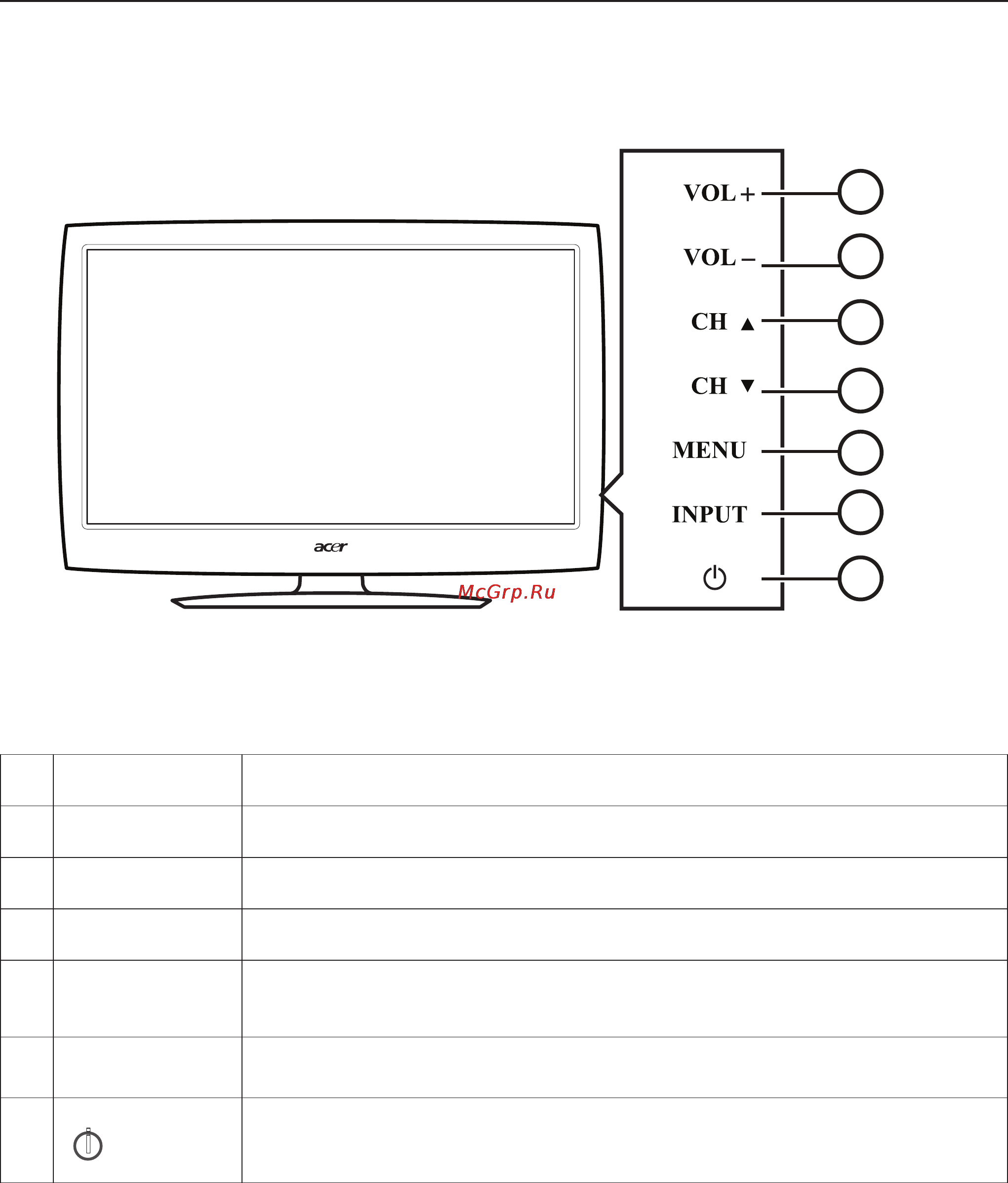Acer AT2358 DL [11/37] Инструкция по эксплуатации