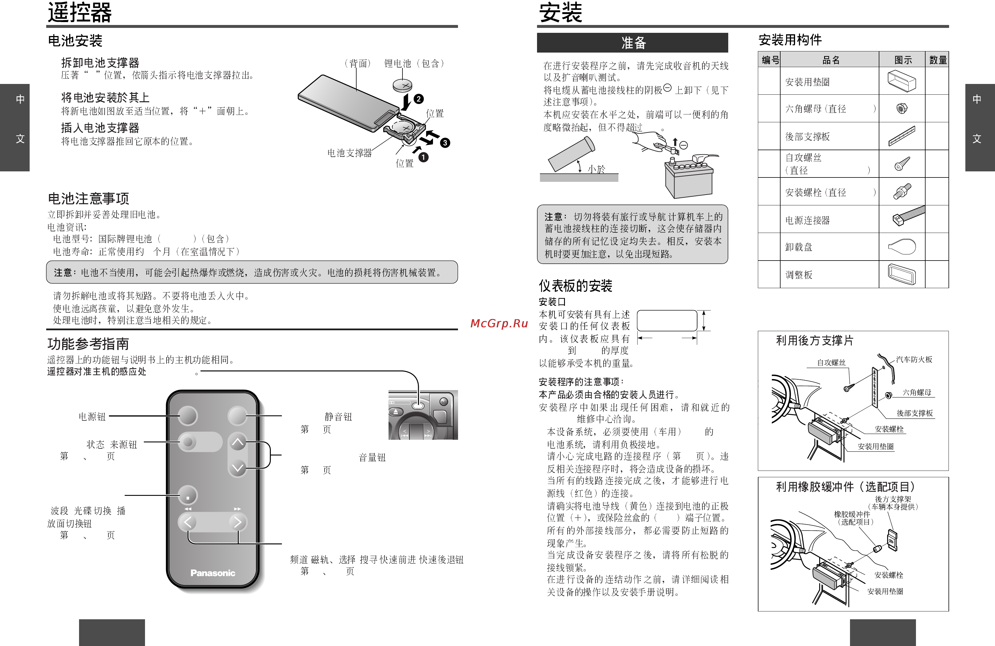 Panasonic CQ-R223W [20/35] Ixsr w ik
