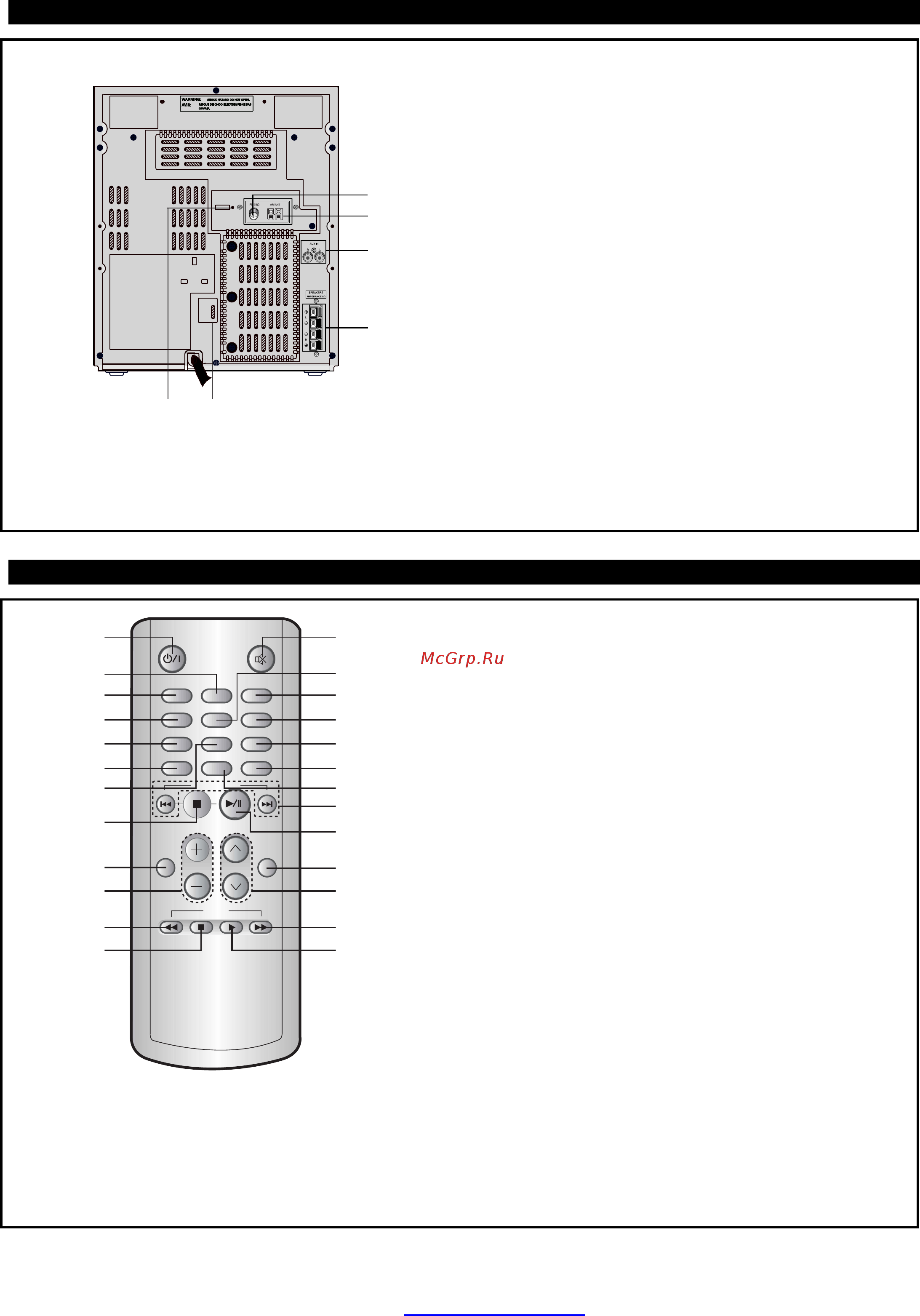 Samsung MAX-J530 [5/24] Вид задней панели