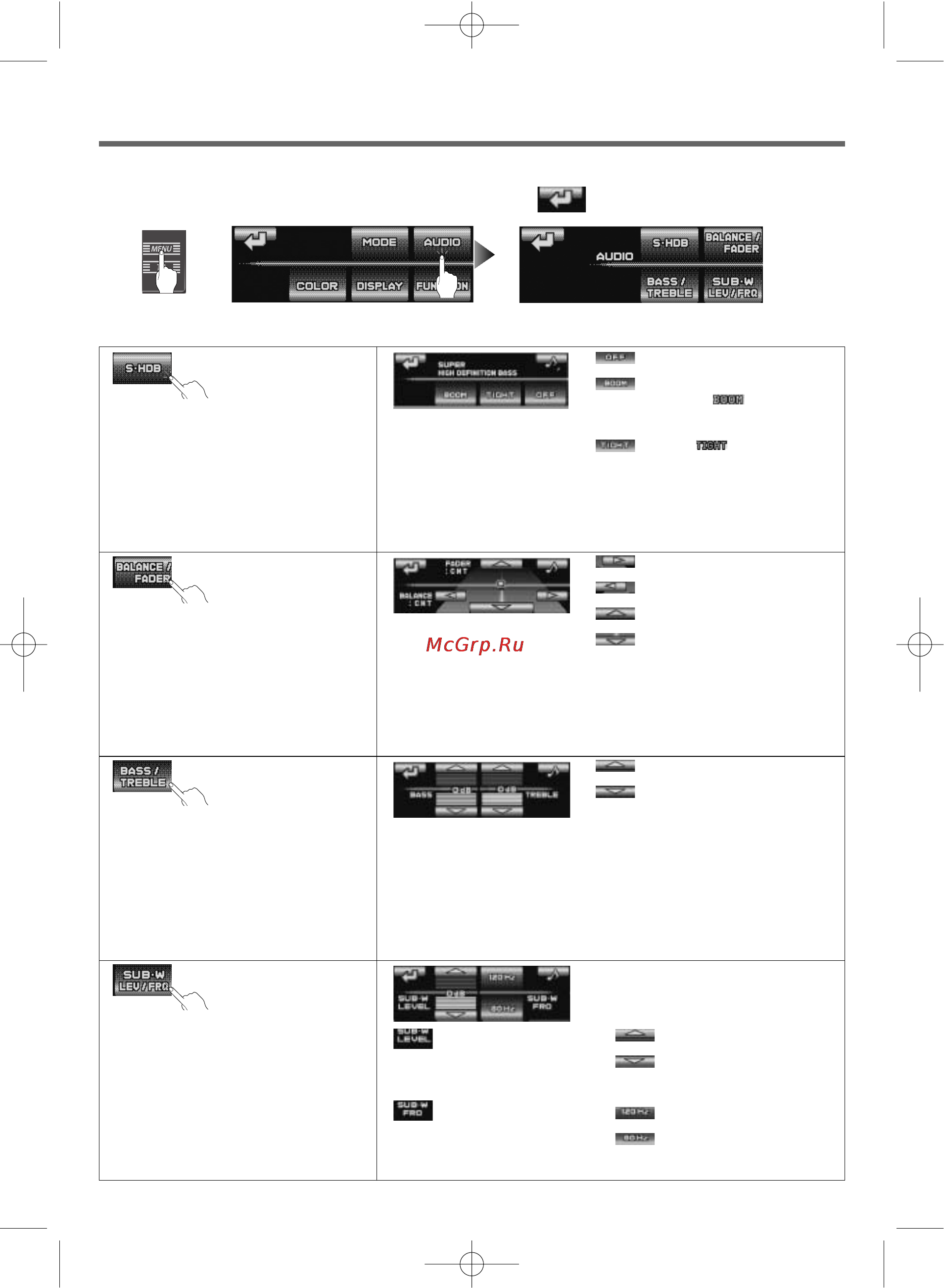 Panasonic CQ-HX2083N [28/40] Ìòú ìó í ô ïâú ó óòô óëá â âìëﬂ á ûí ïâì audio