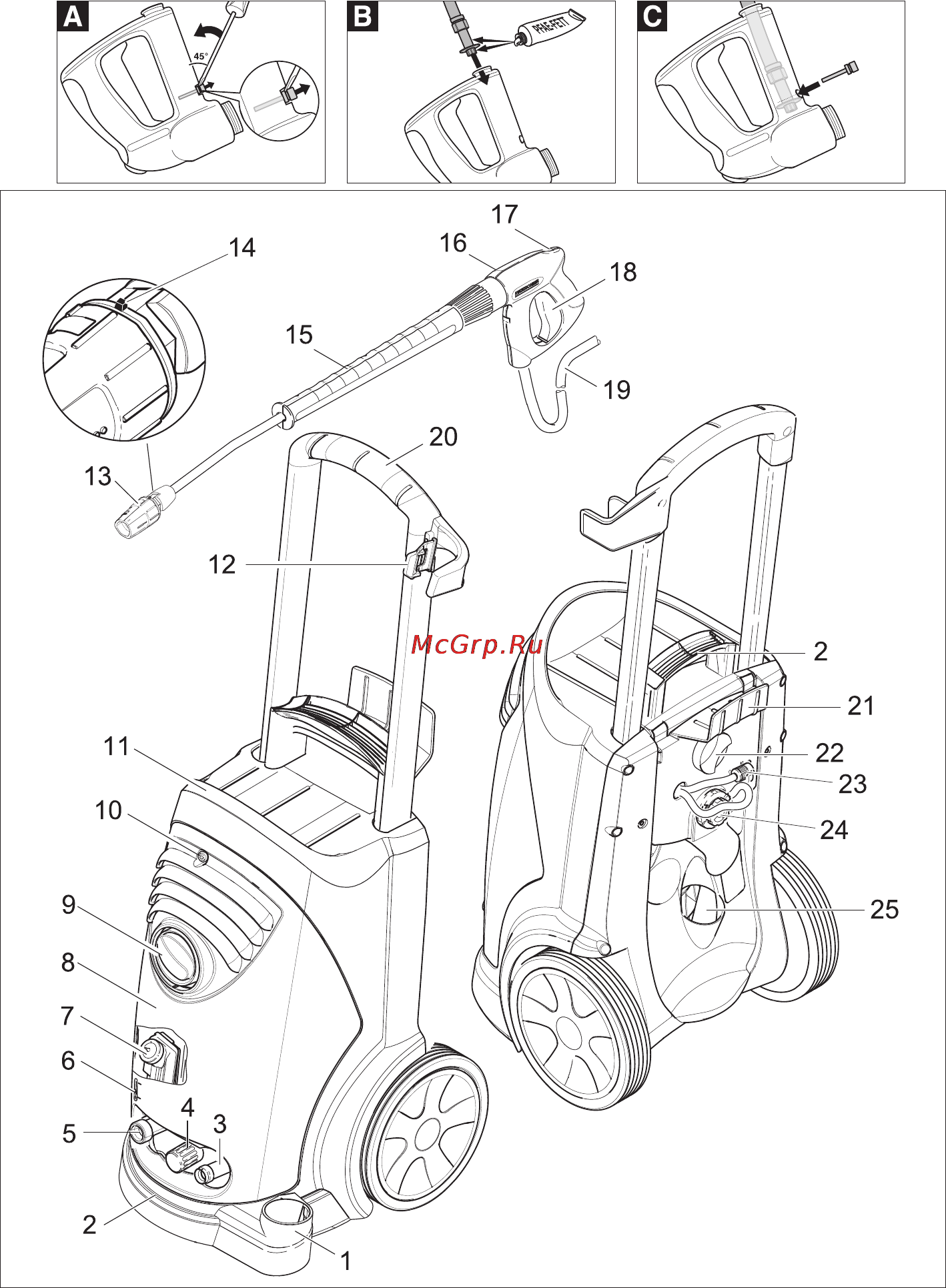 Karcher HD 6/13 C Инструкция по эксплуатации онлайн [4/312] 697