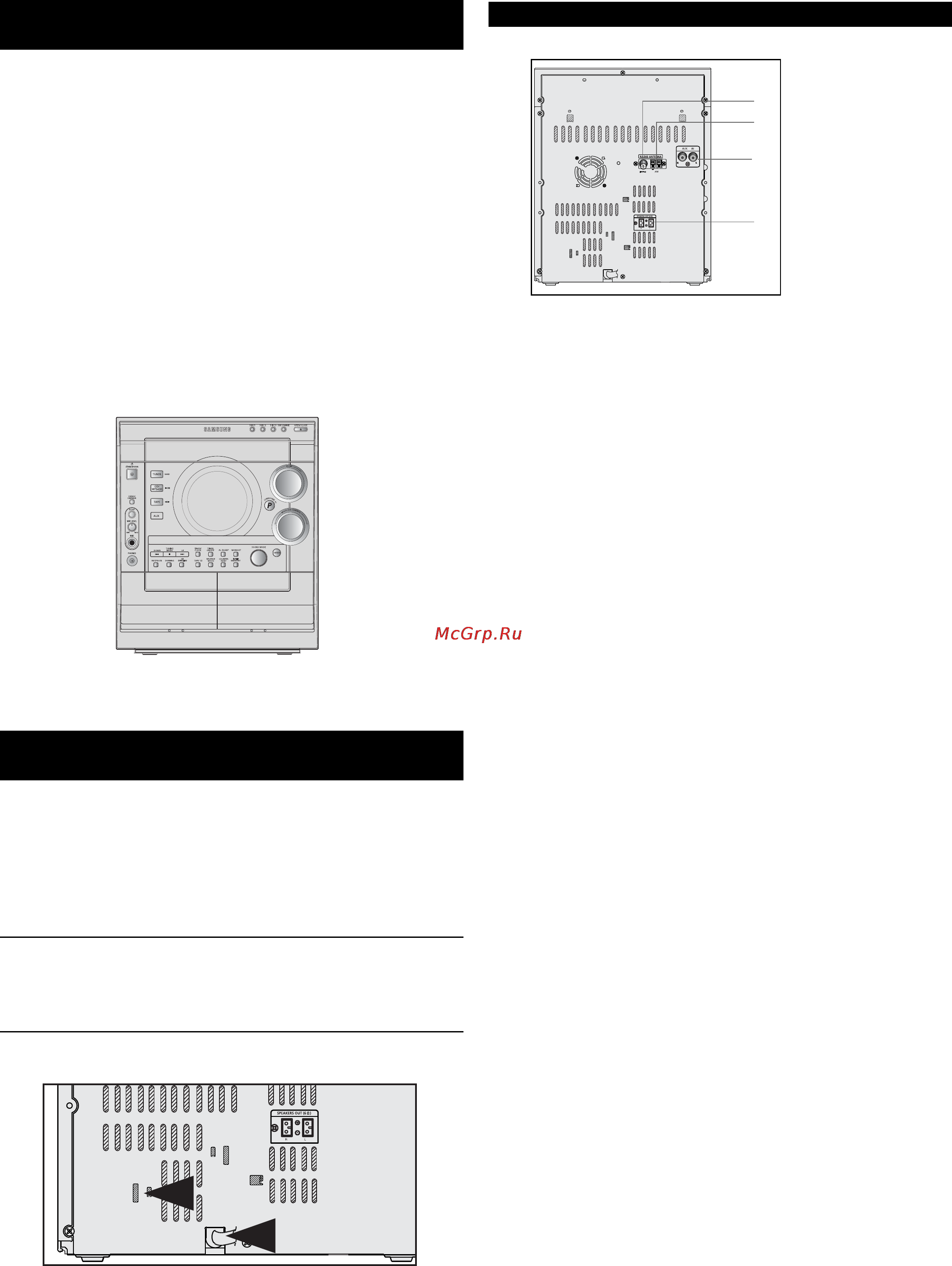Samsung MAX-C670 [6/26] Гнездо для подсоединения fm антенны
