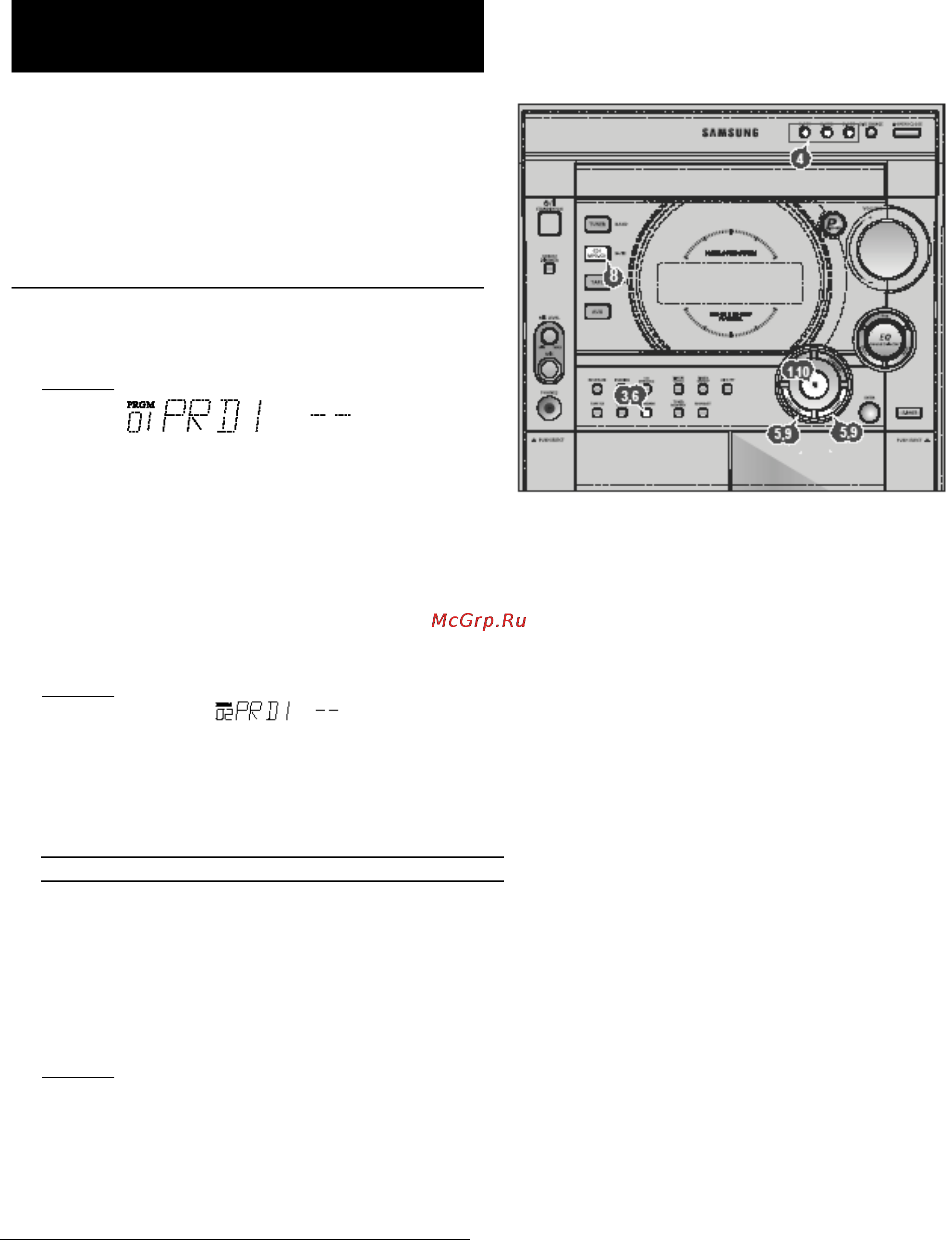 Samsung MAX-C570 [13/24] Кассетная дека