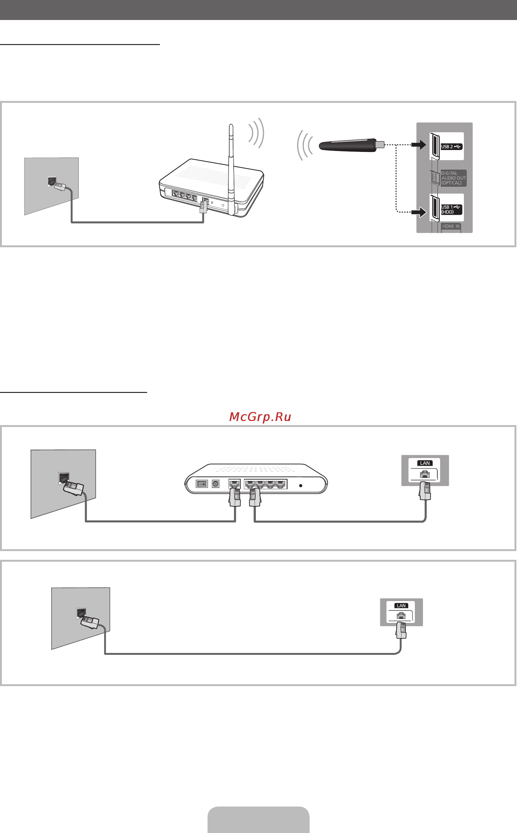 Samsung UE-32D5800 [48/73] Під єднання до мережі