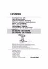 Hitachi DS14DVF3 Инструкция по эксплуатации