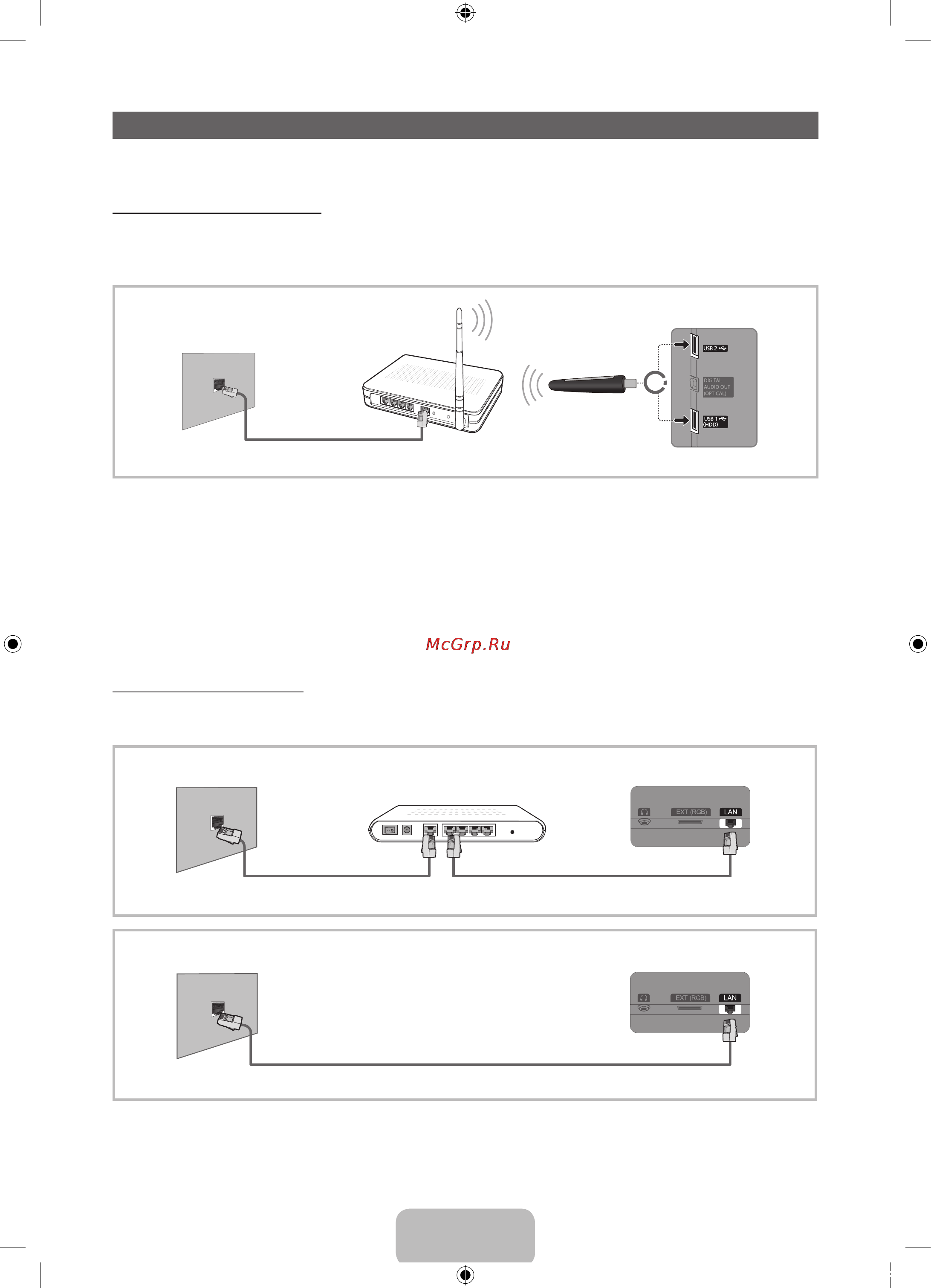 Samsung UE46D5500RW [13/80] Network connection