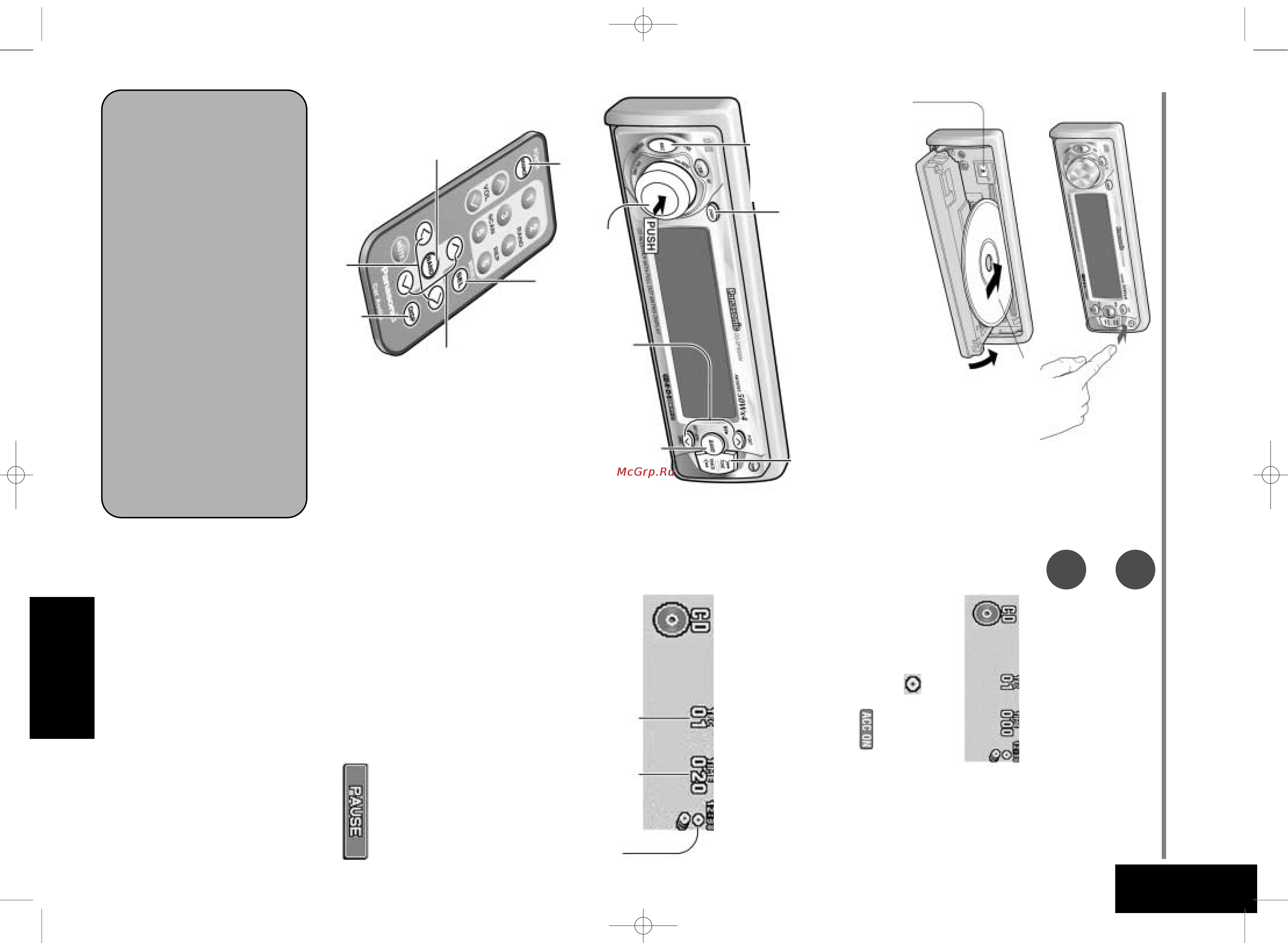 Panasonic CQ-DFX602N [15/40] Установите диск