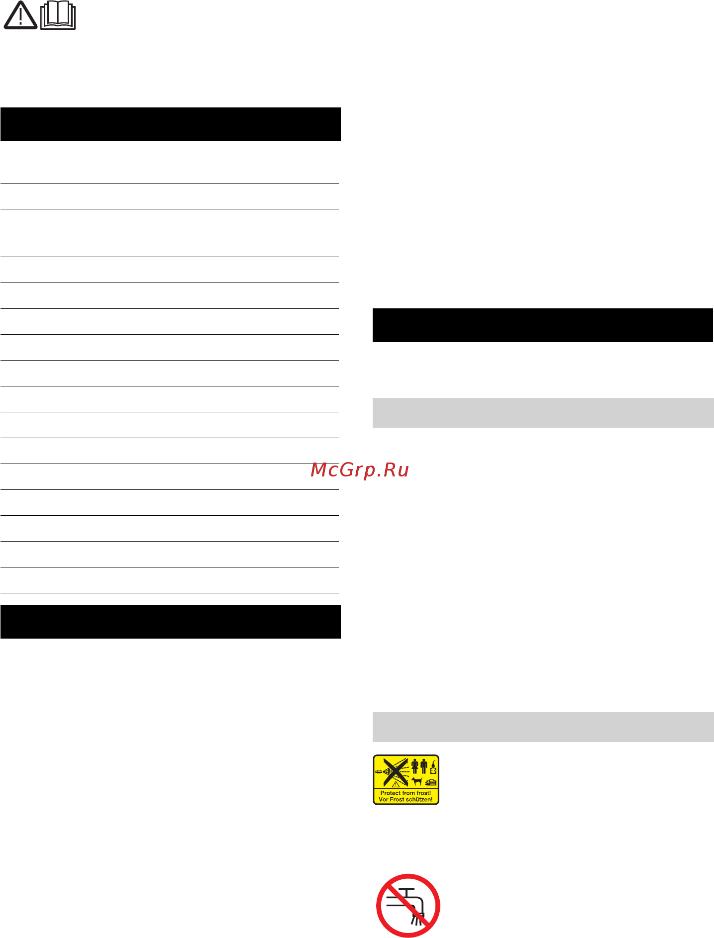 Karcher HD 10/21-4 S Plus *EU [6/252] Inhaltsverzeichnis
