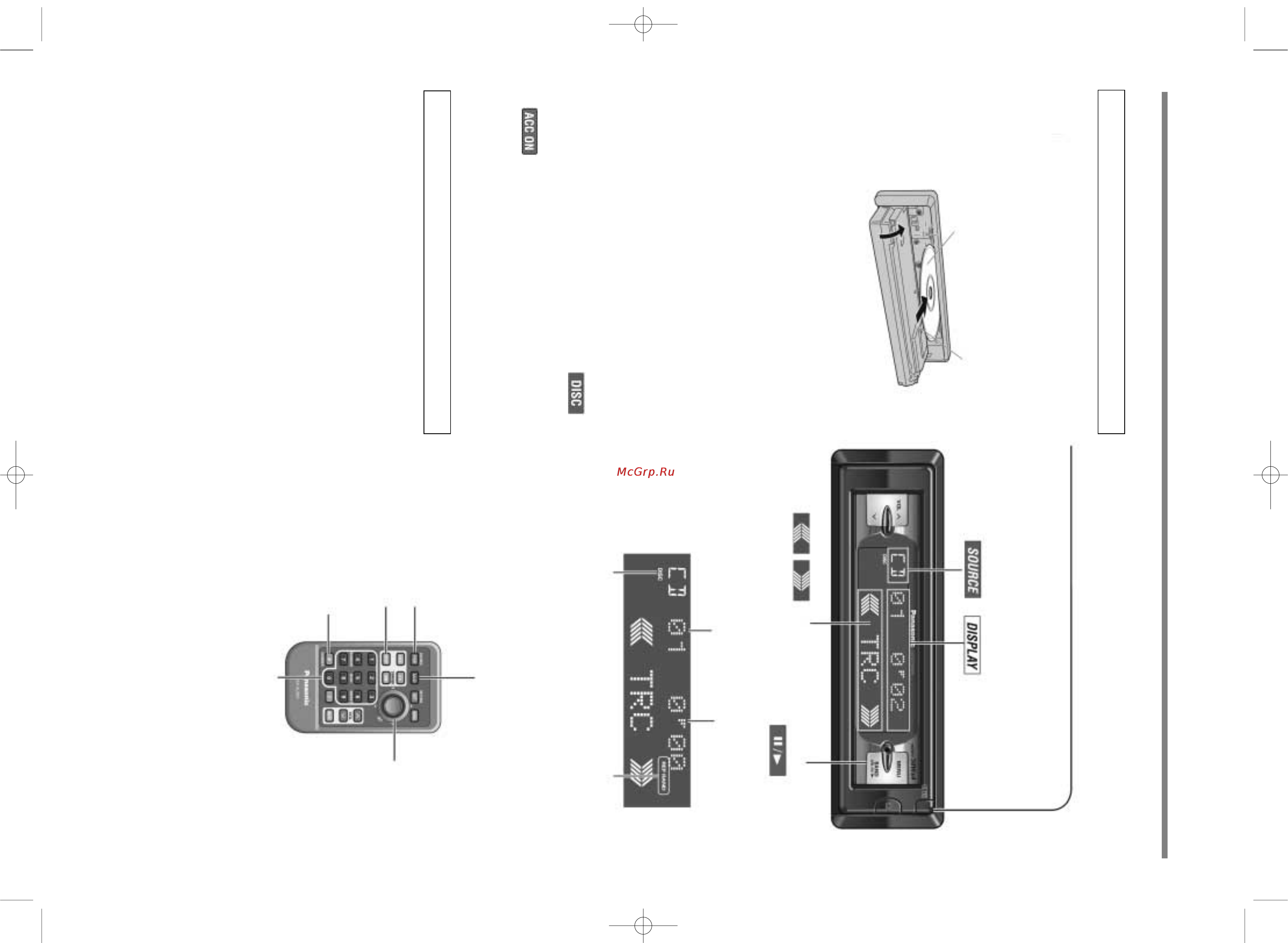Panasonic CQ-DFX802N [26/64] Cd плейер