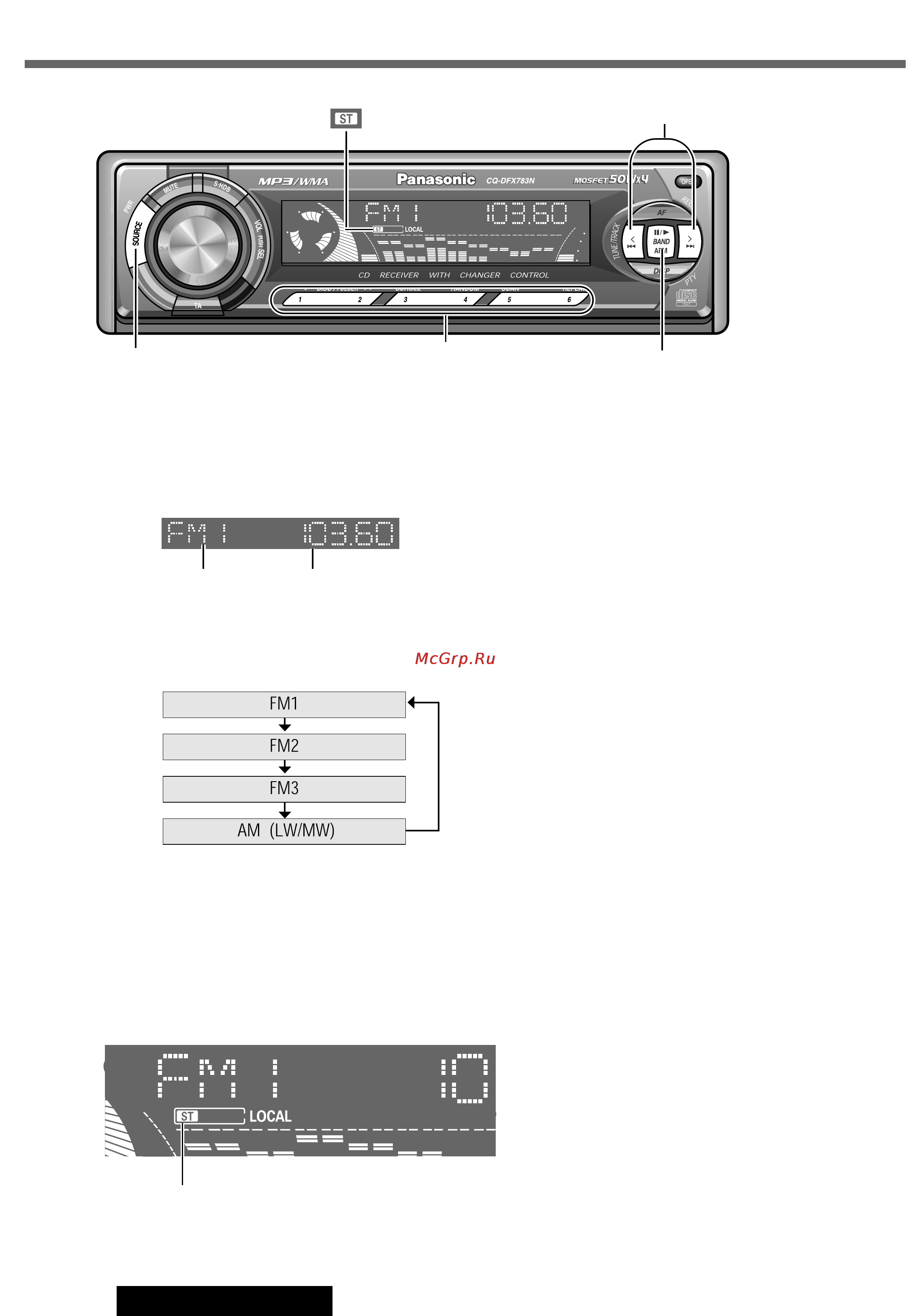 Panasonic CQ-DFX783N [5/39] Настройка