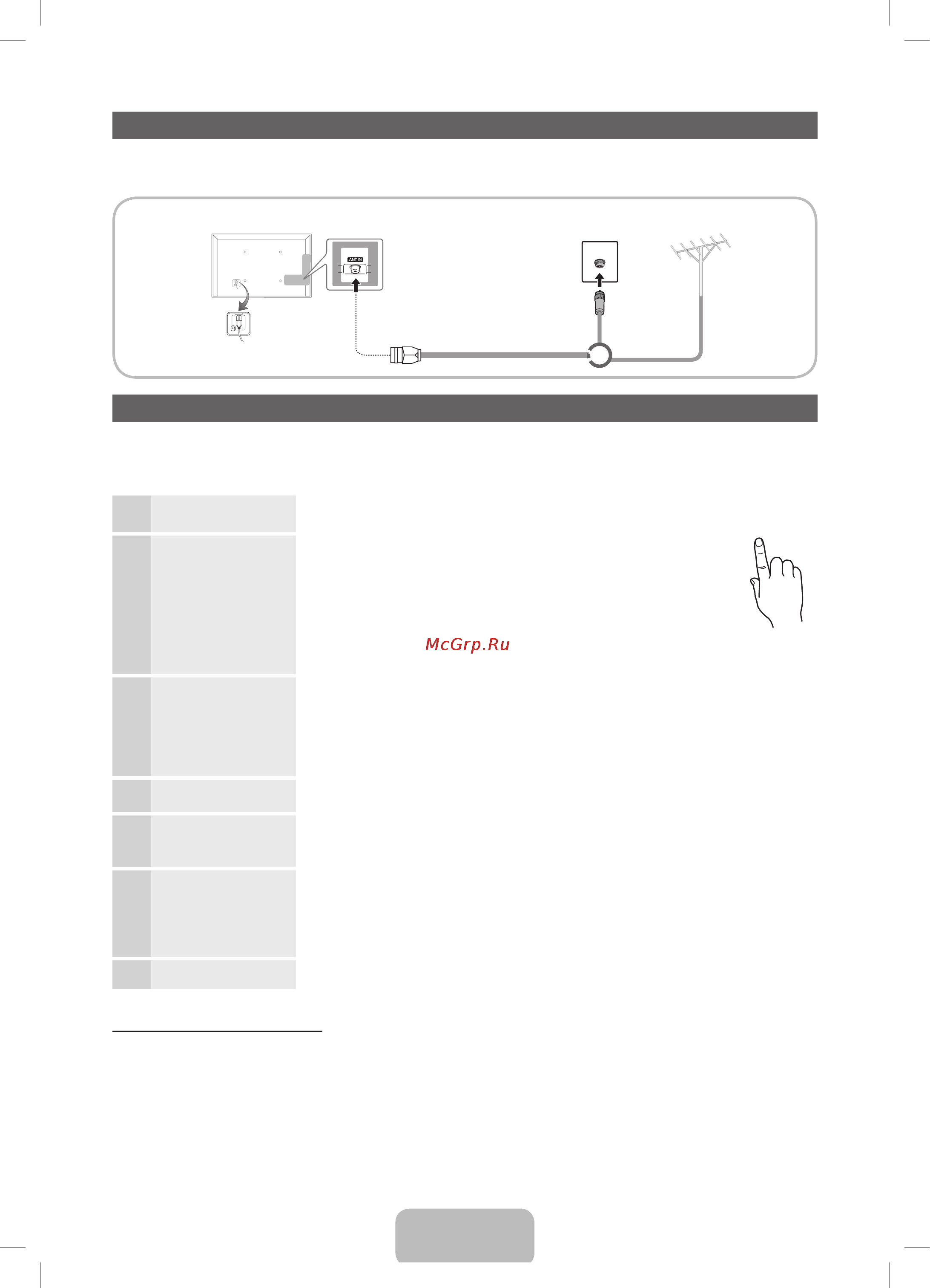 Samsung UE27D5010NW [6/65] Connecting to an antenna