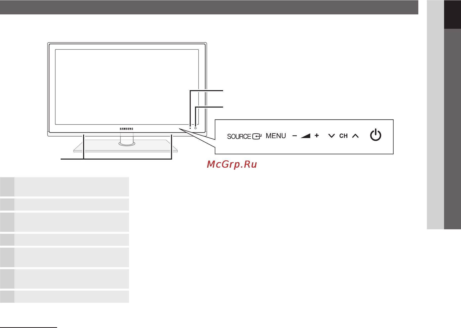 Samsung UE-55C6000RW [113/216] Початок роботи