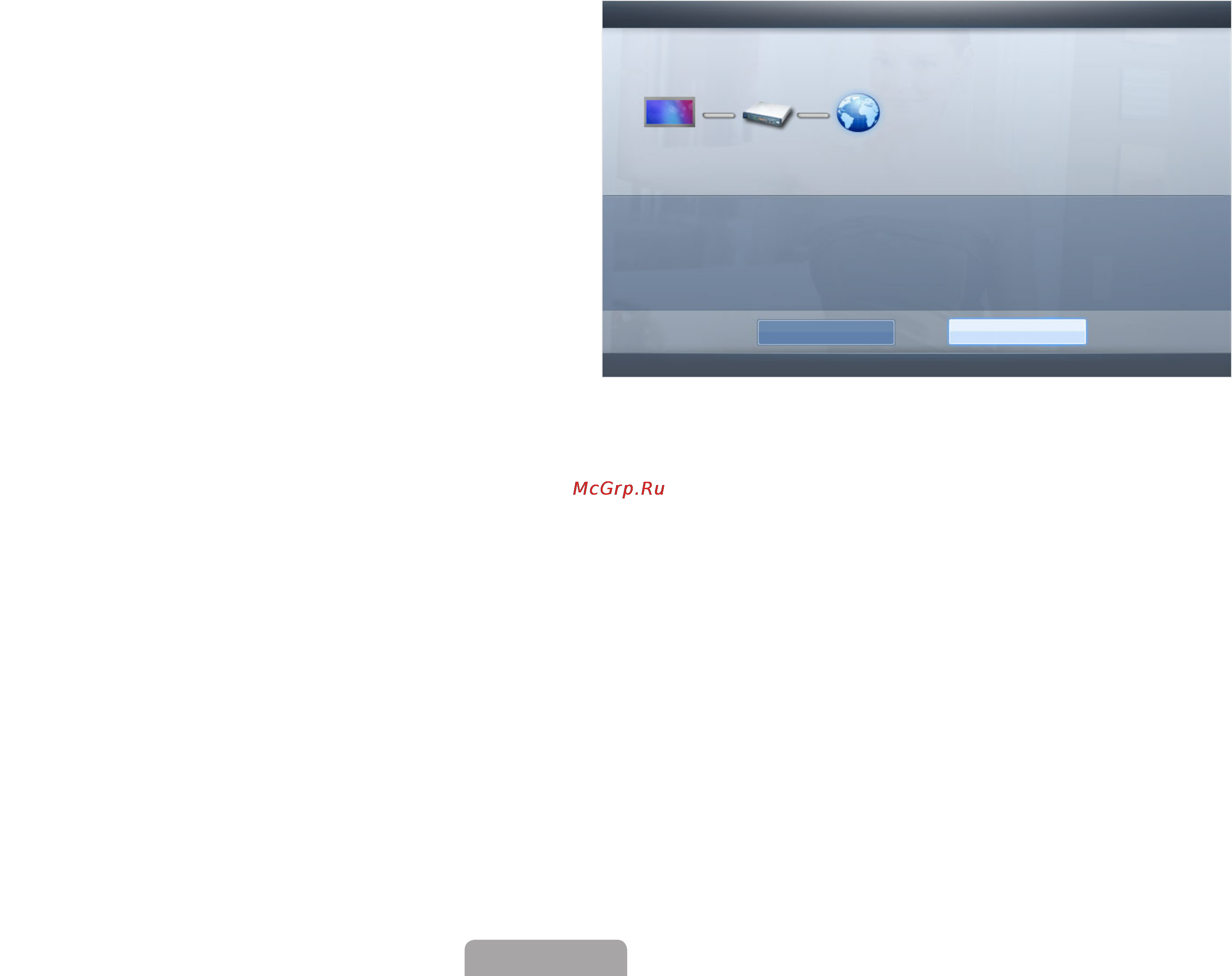 Samsung UE-22D5020 NW [64/191] If it fails to set automatically check the connection of lan port